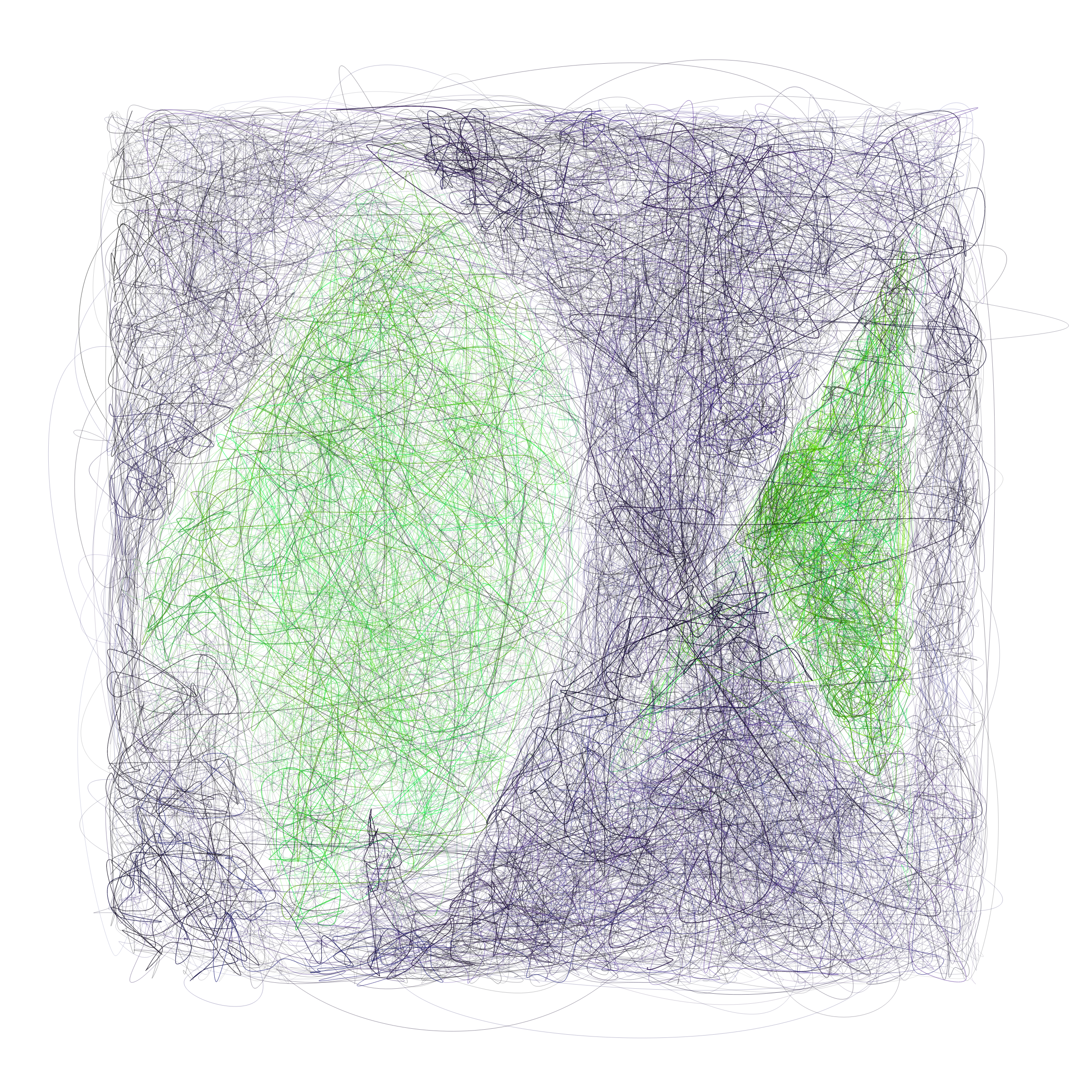 Scribbled Boundaries #9