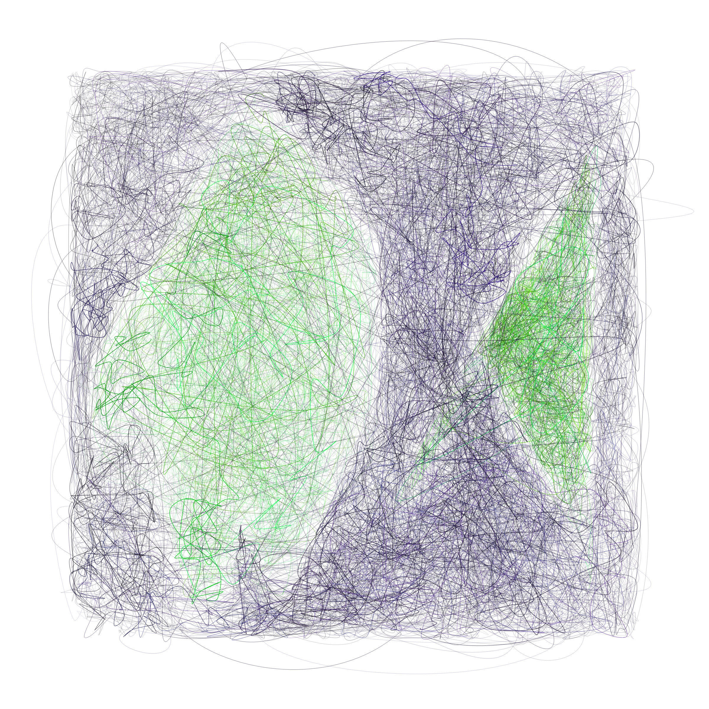 Scribbled Boundaries #9