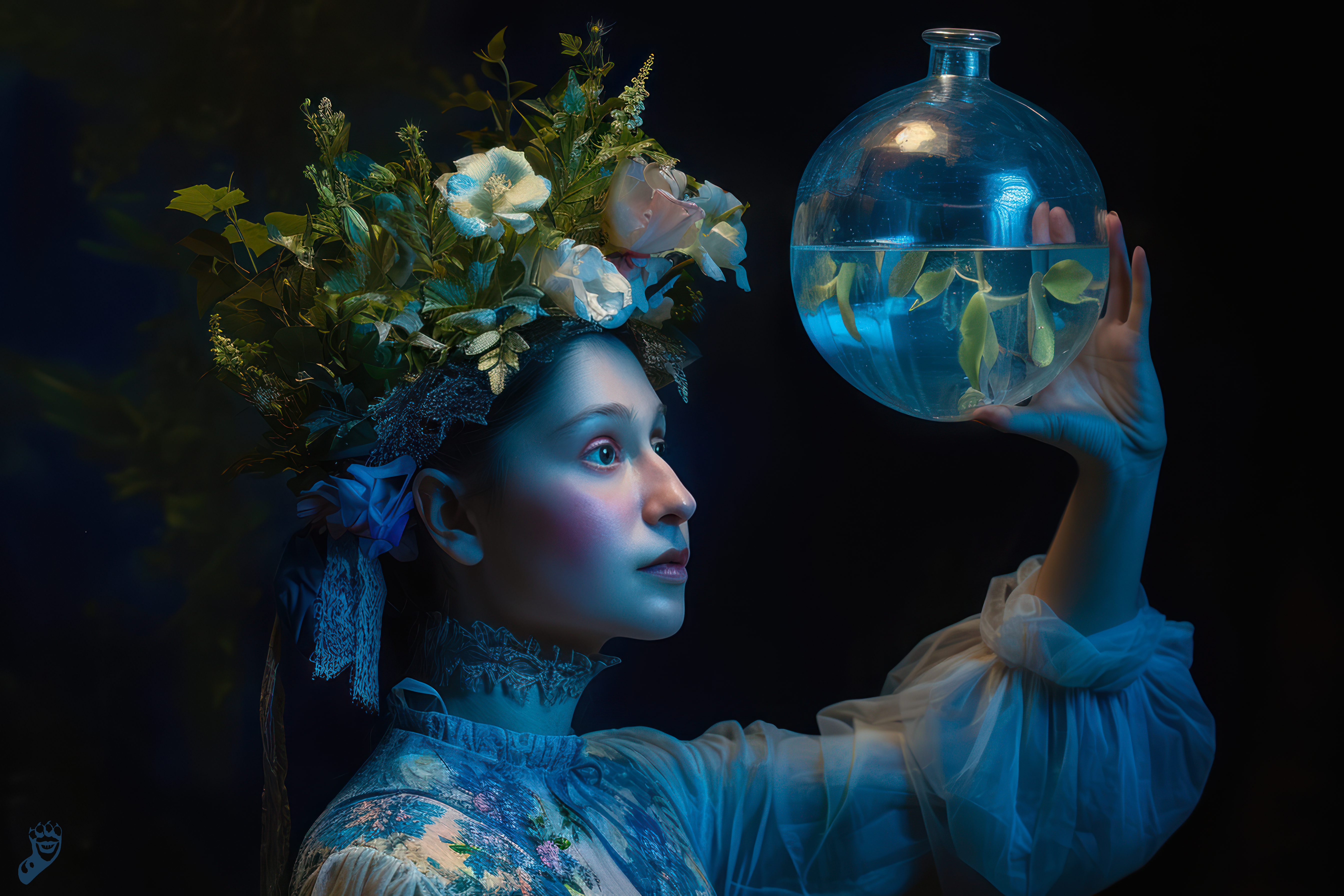 Woman, Vessel