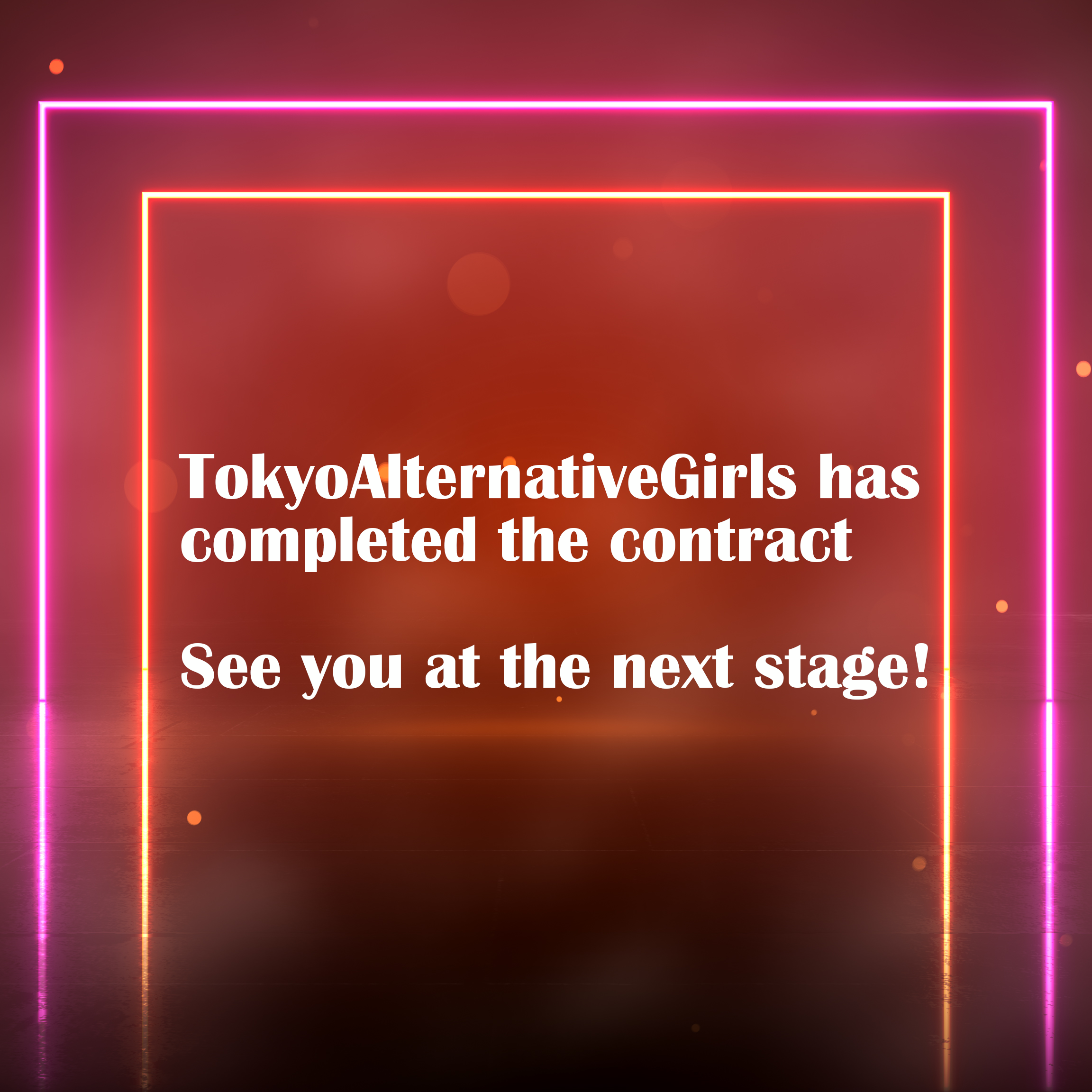 Tokyo Alternative Girls - Old contract #3645
