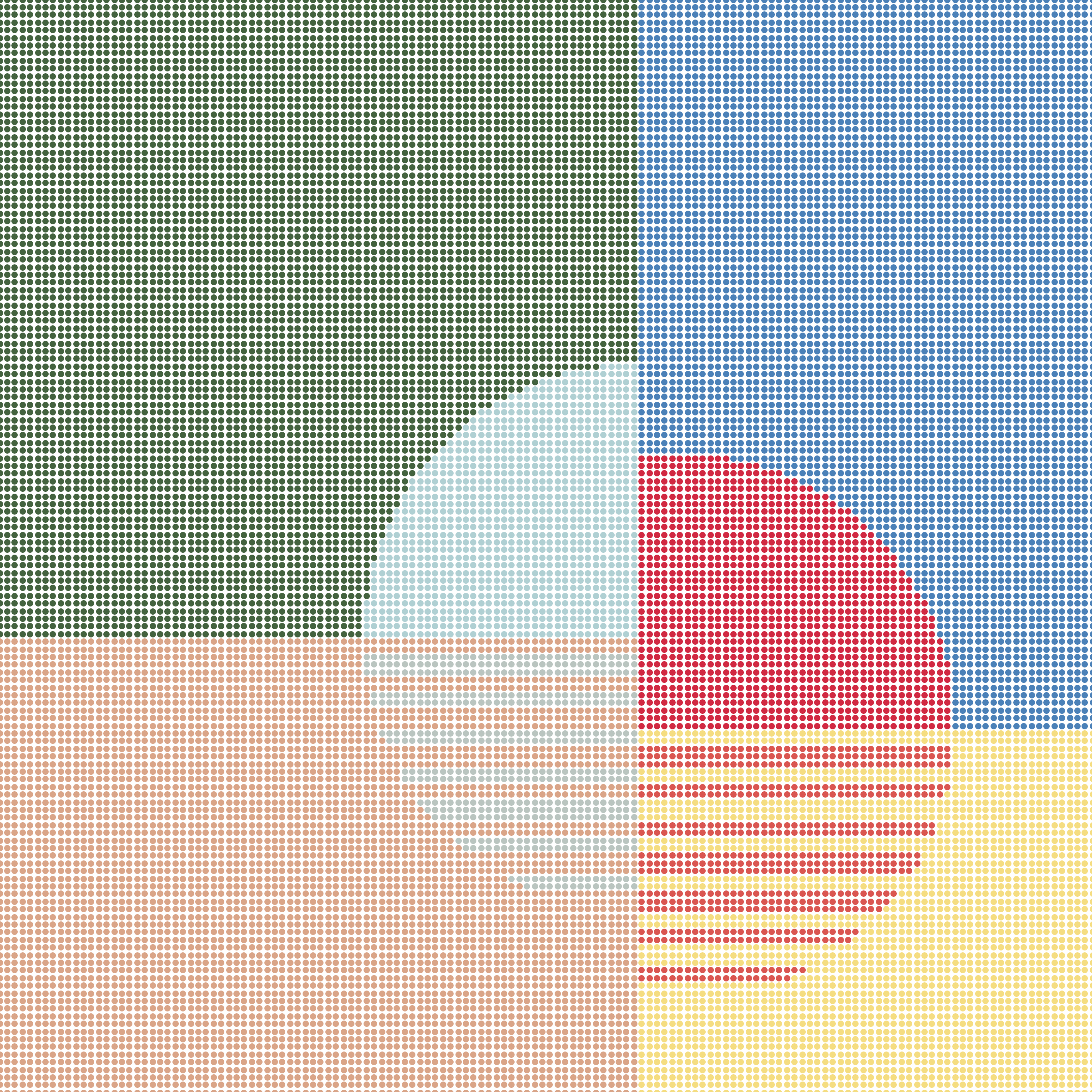 Stipple Sunsets #20