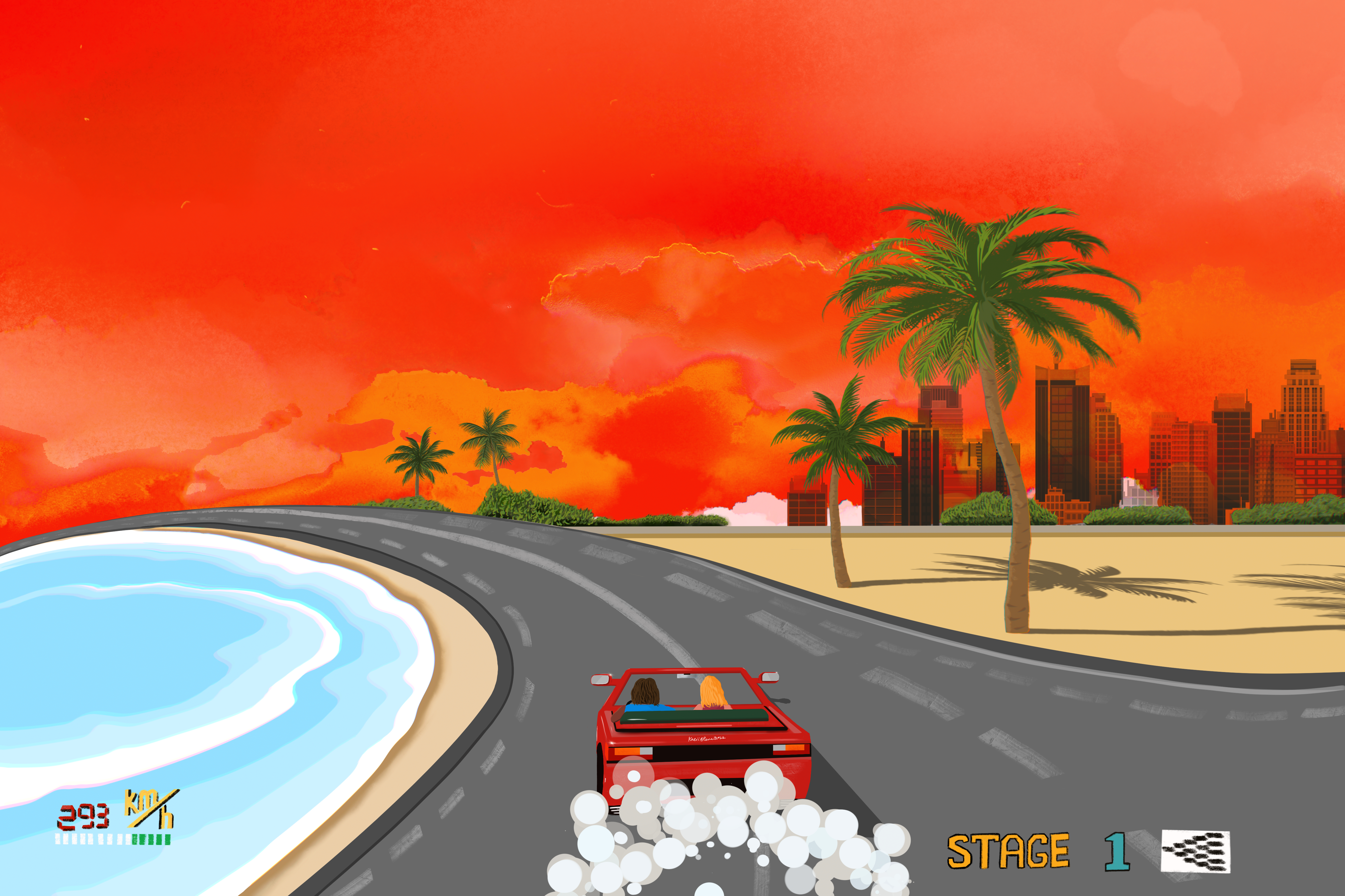 The Blood Orange Sky #3/8