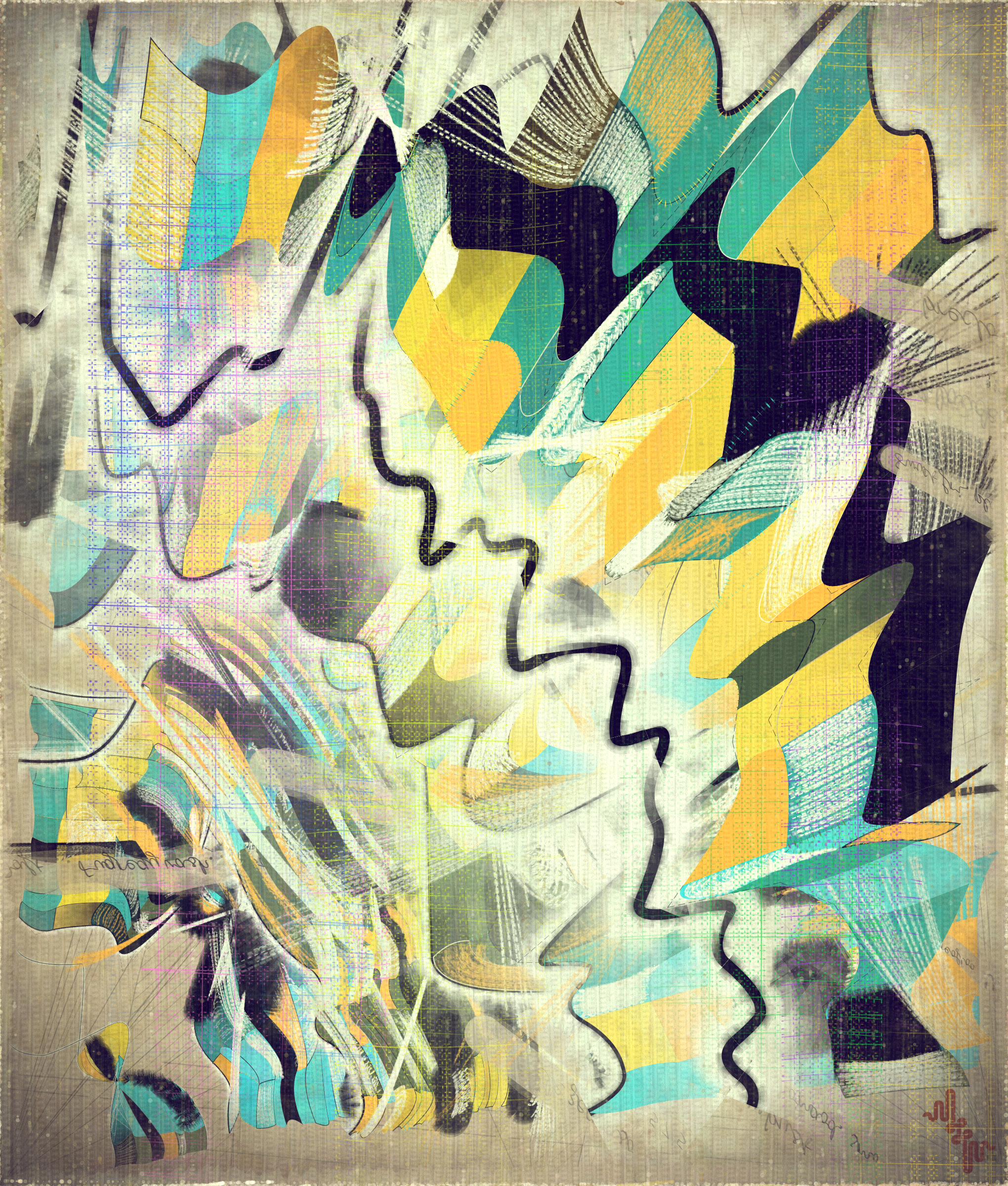 Amplitudes of Canvas #482