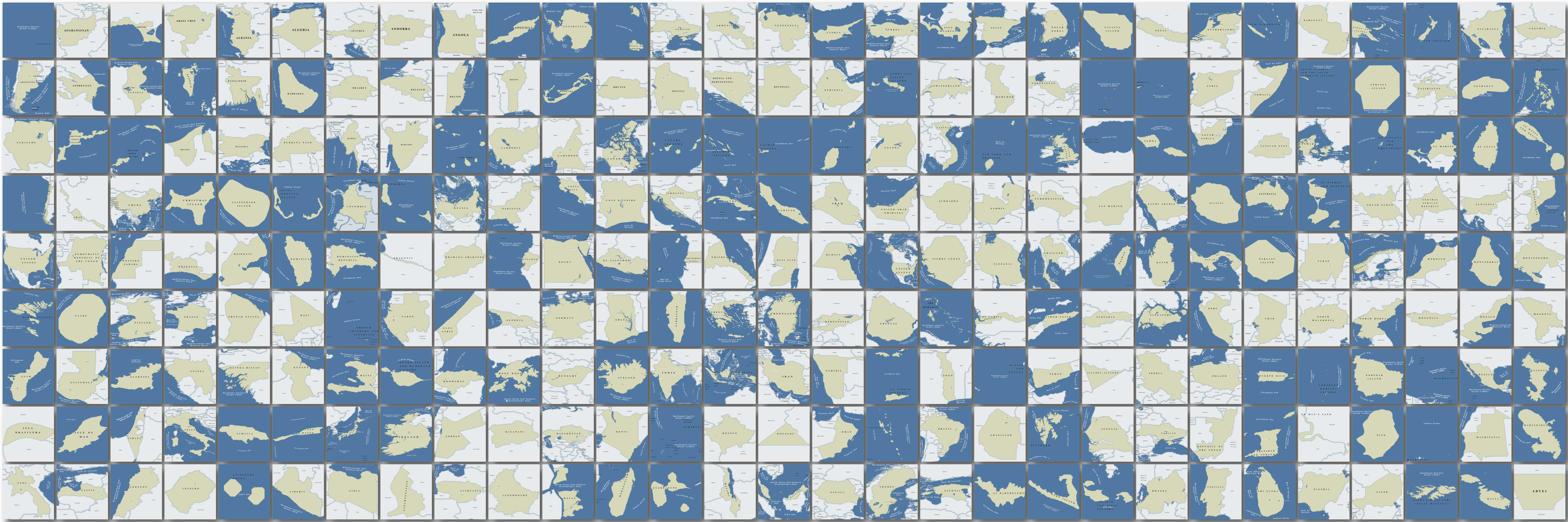 Country Map #2
