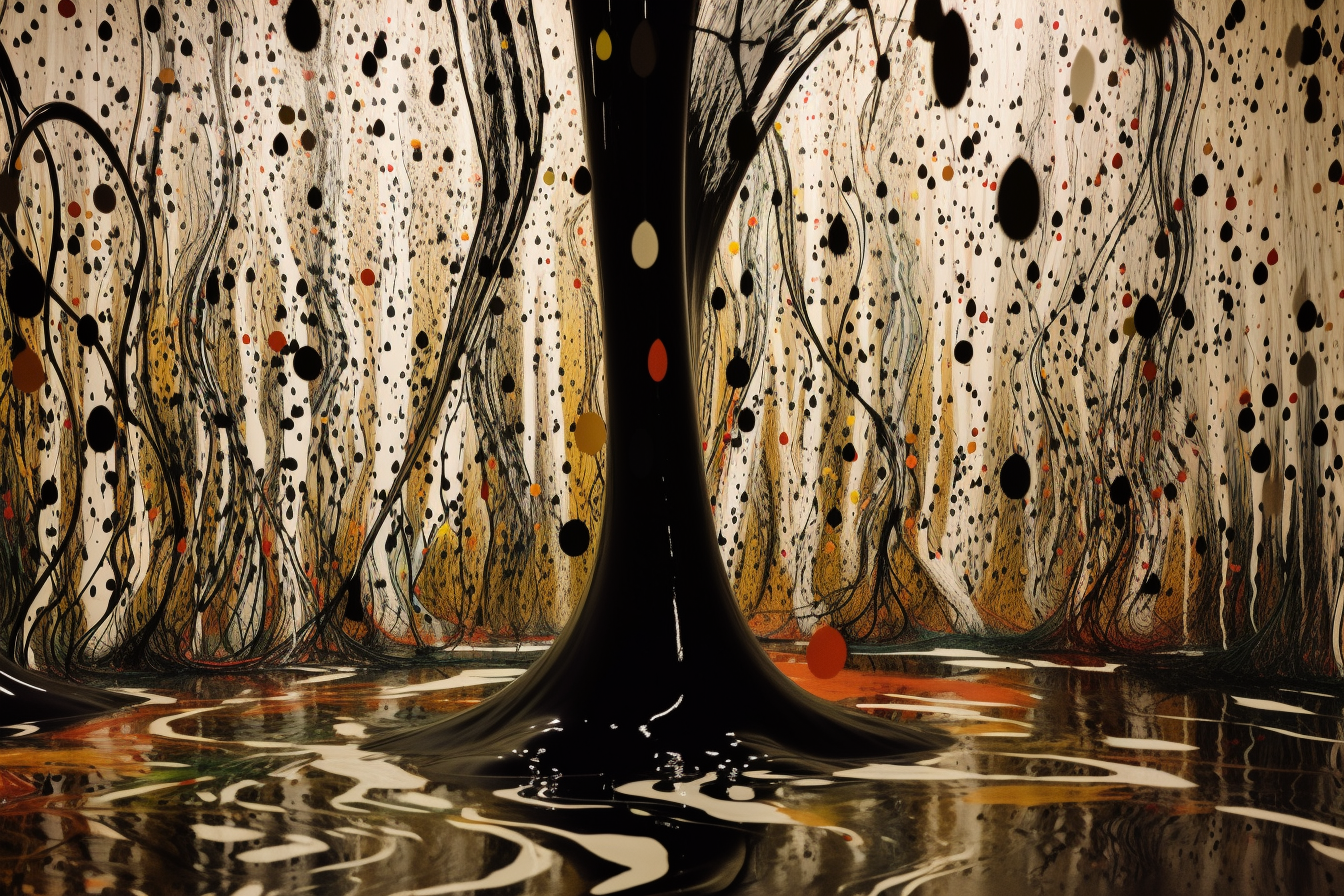 Polka Dot Landscape #84