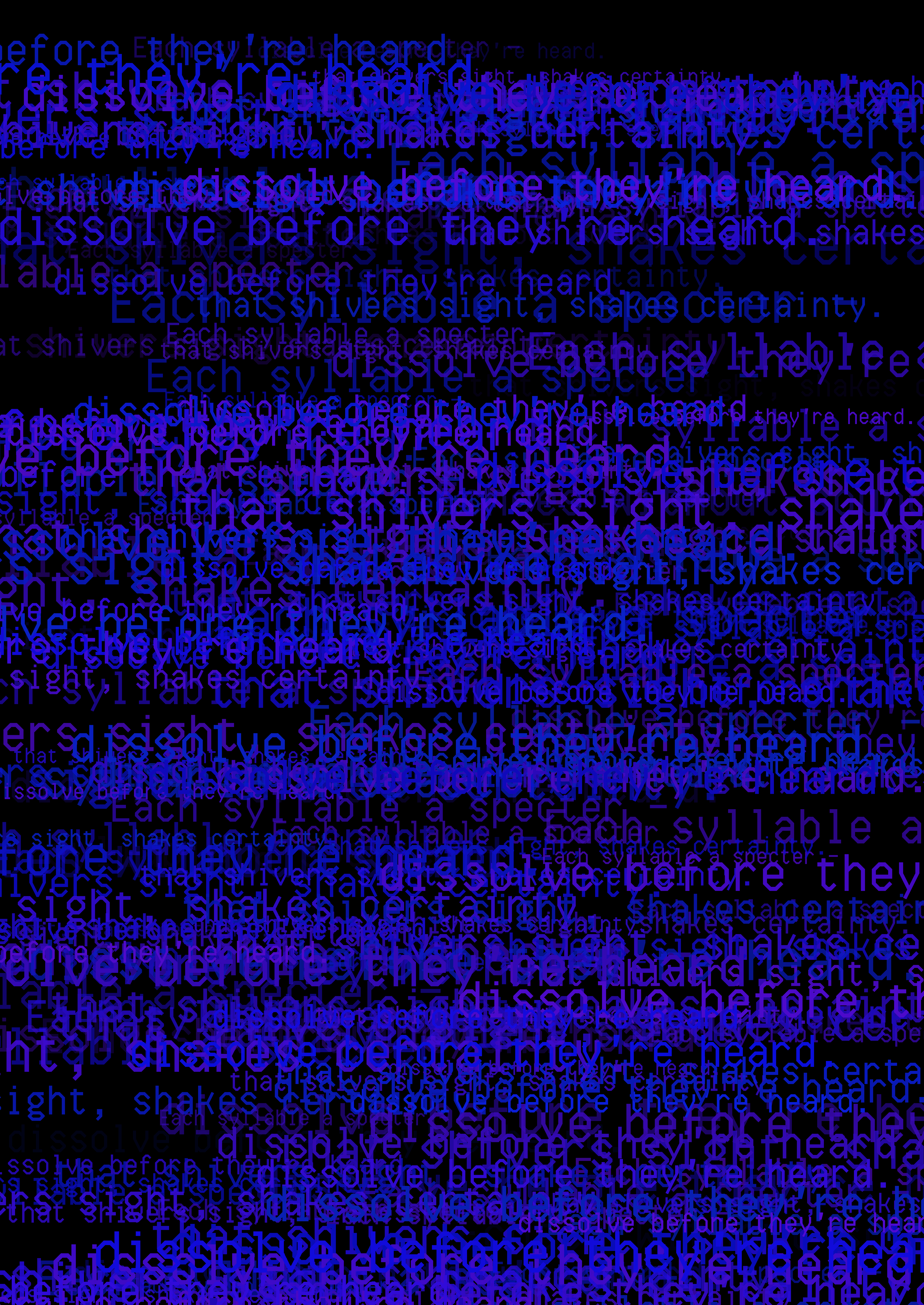 WORDS BEYOND WORDS #176