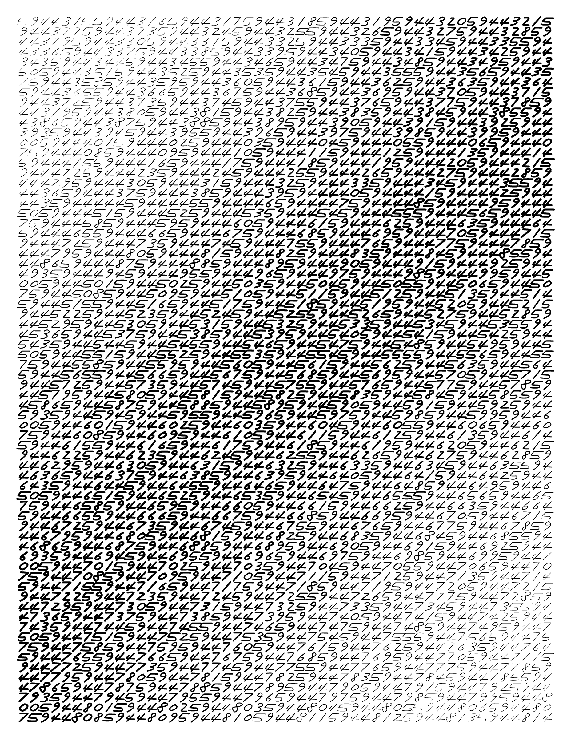 Endless (5,607,250 to Infinity) #1145