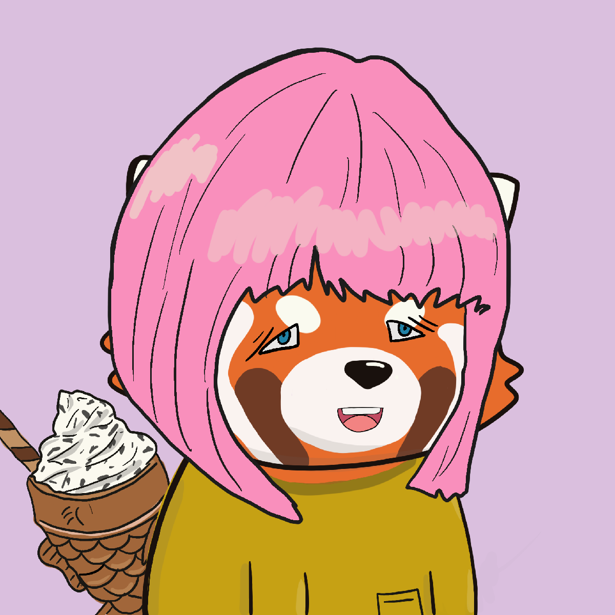 Okay Red Panda #6685