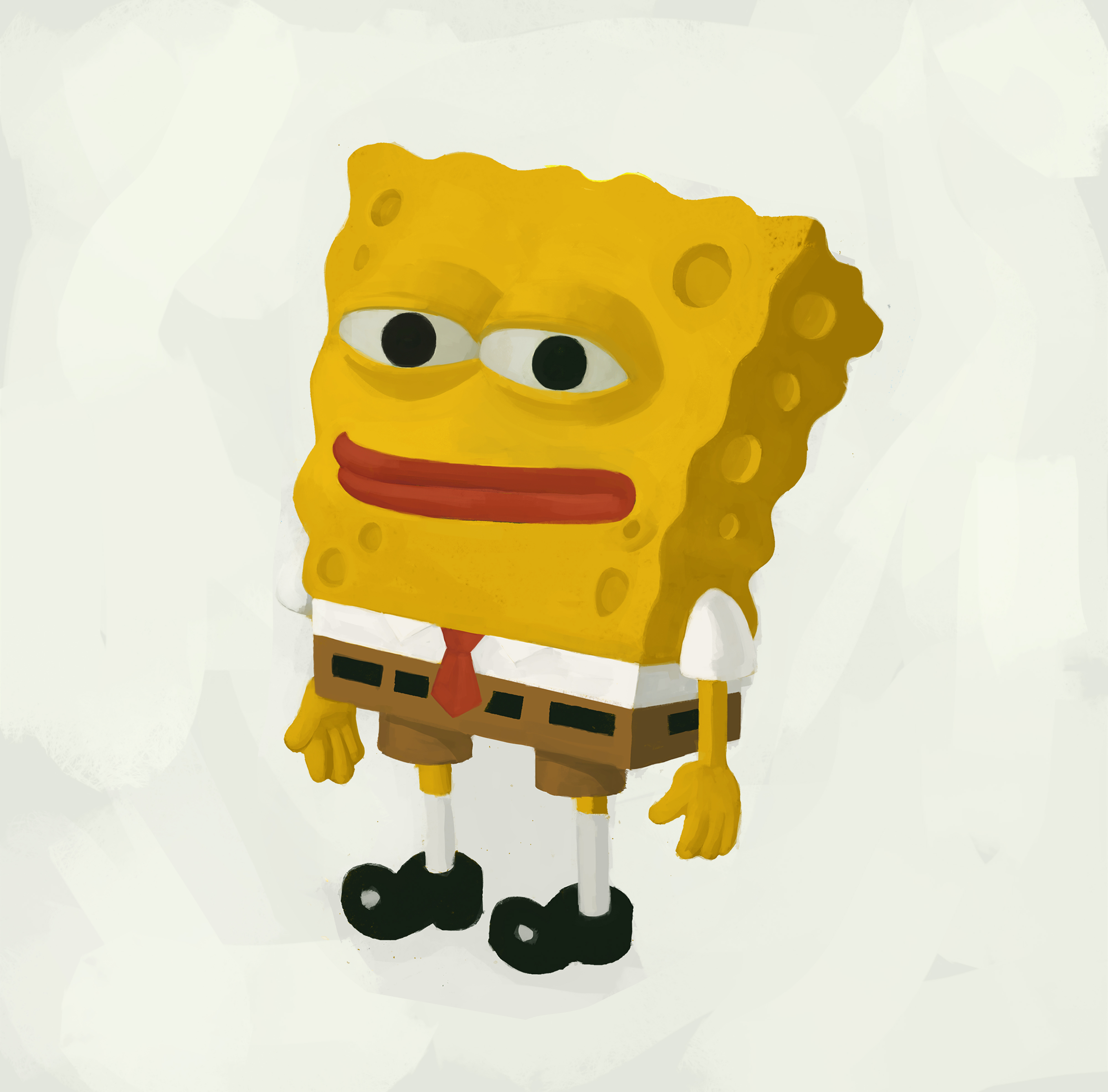 Sponge pepe square pants