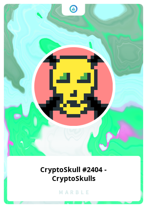 CryptoSkull #2404 - CryptoSkulls 