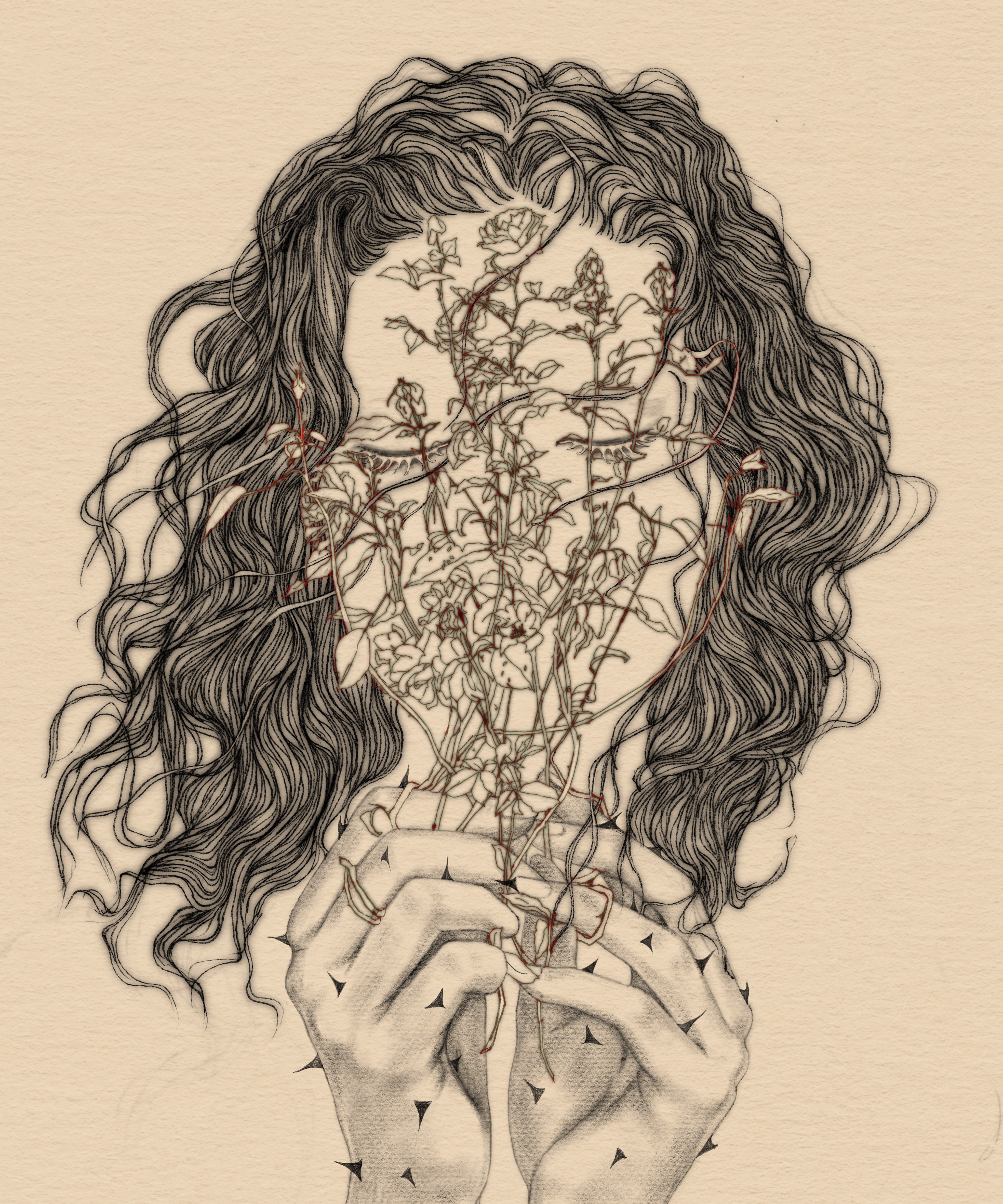 To bloom is to be wounded 