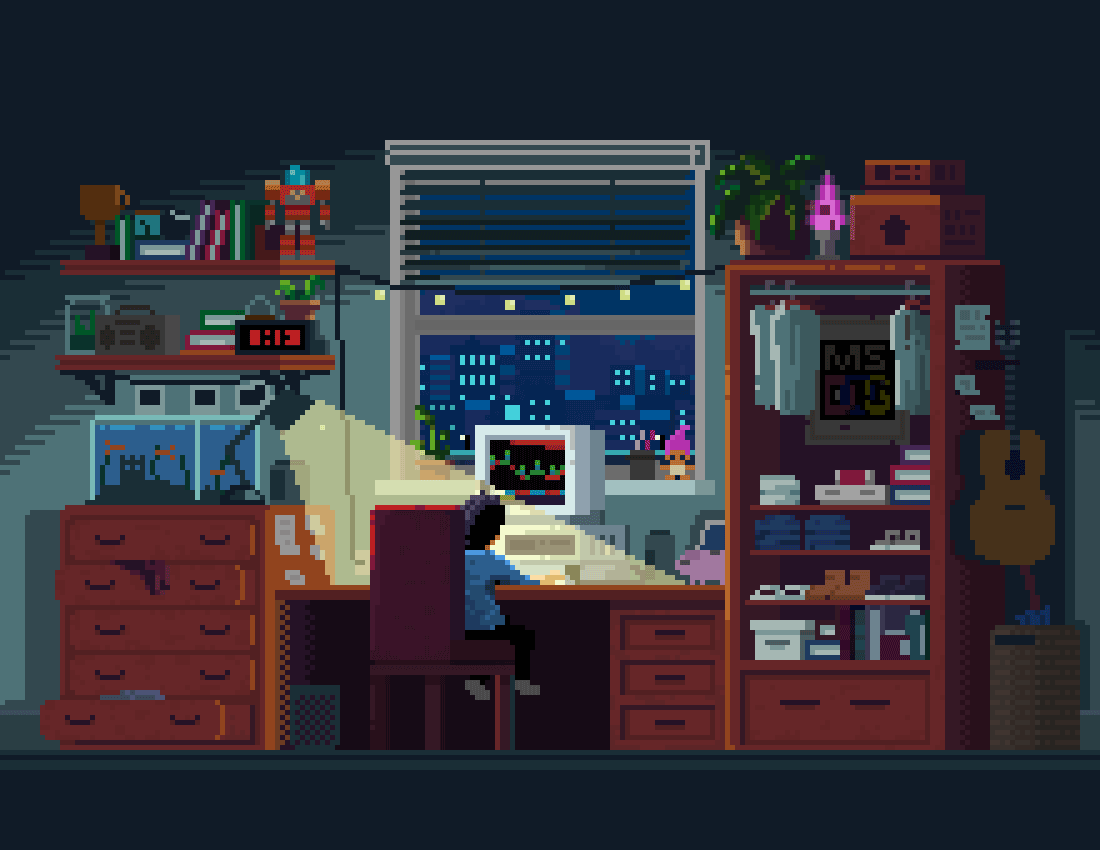 A Pixel Memoir: MS-DOS