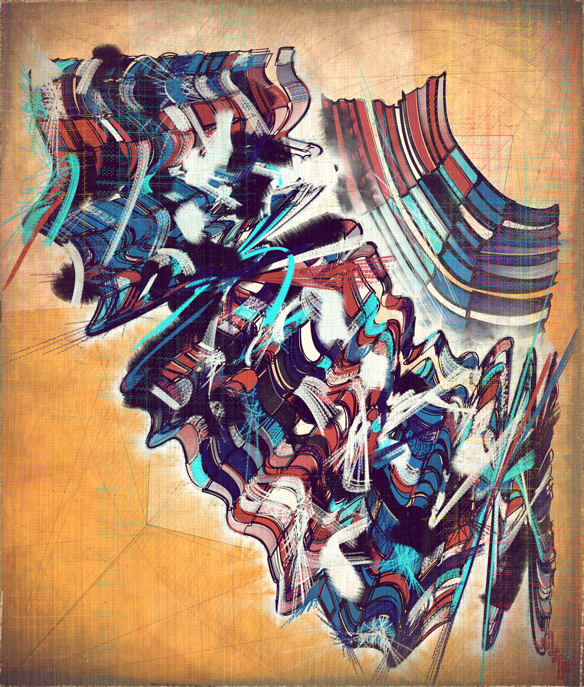 Amplitudes of Canvas #239