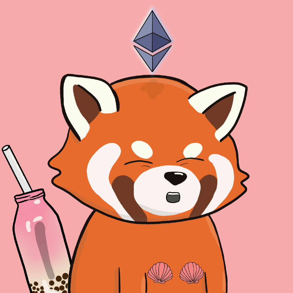 Okay Red Panda #6600