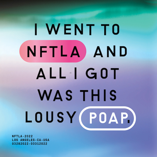 NFT LA 2022 POAP #11