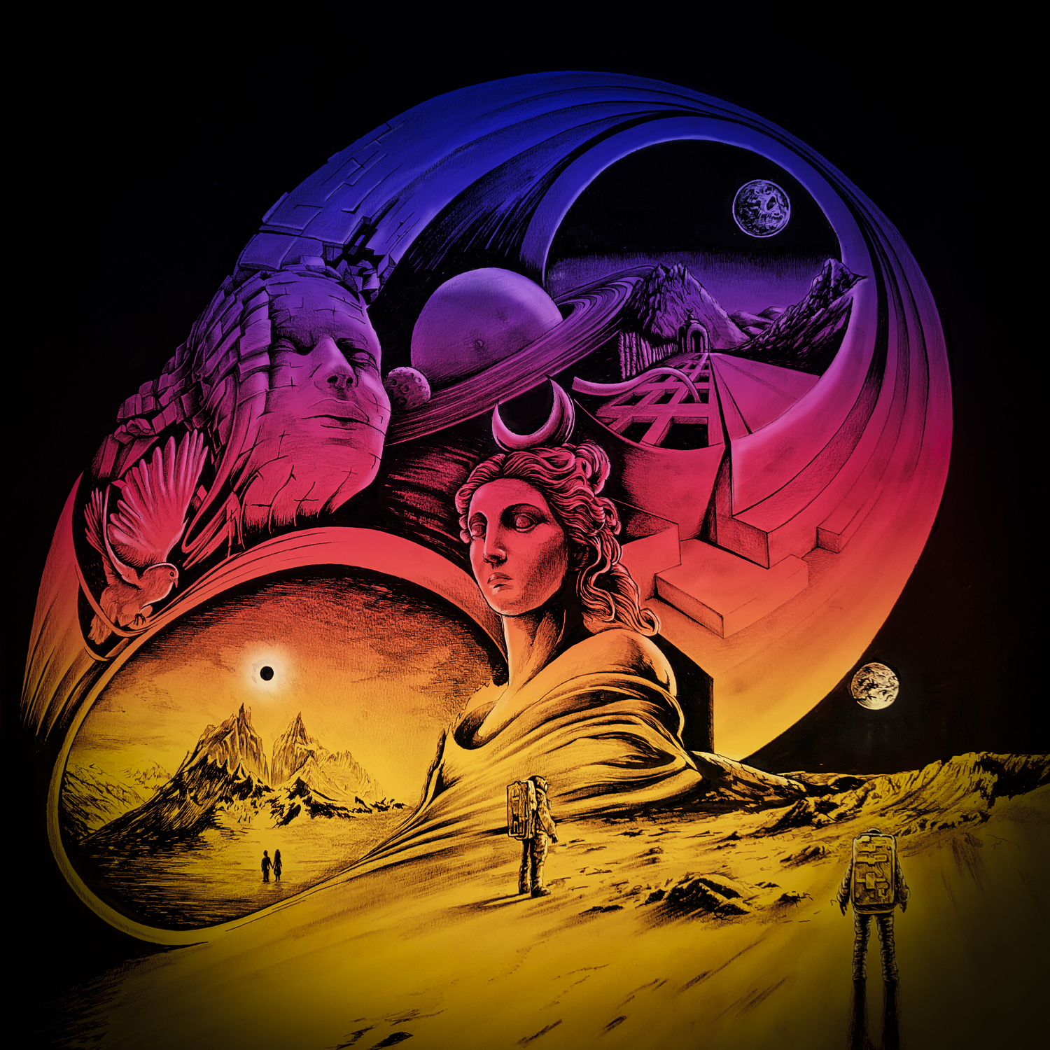Magnetic Selene I0II by Paradigmstories.eth