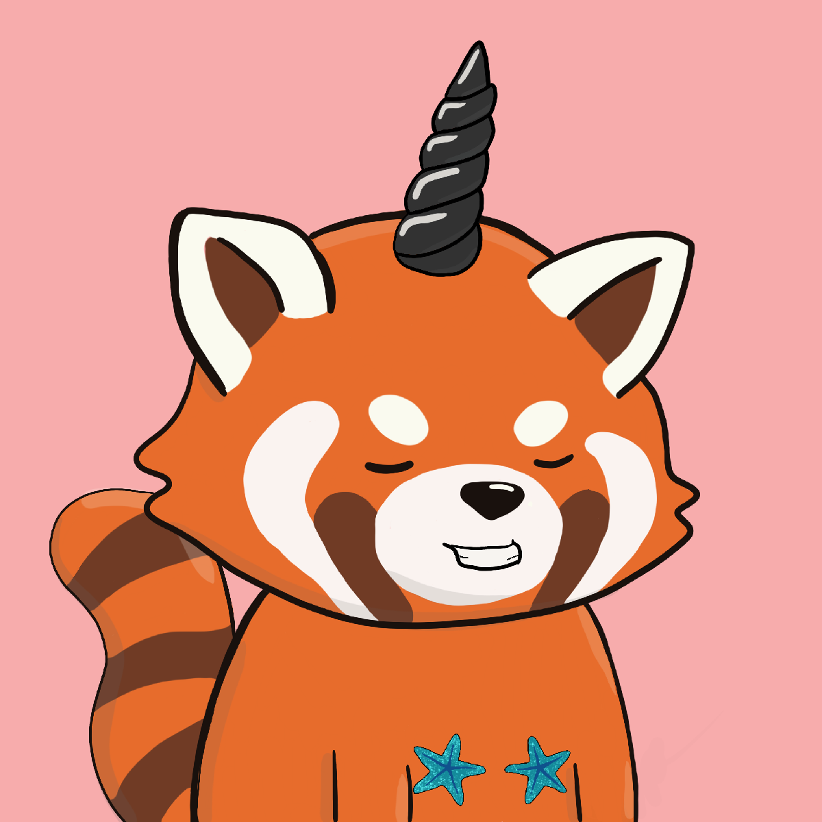 Okay Red Panda #6629