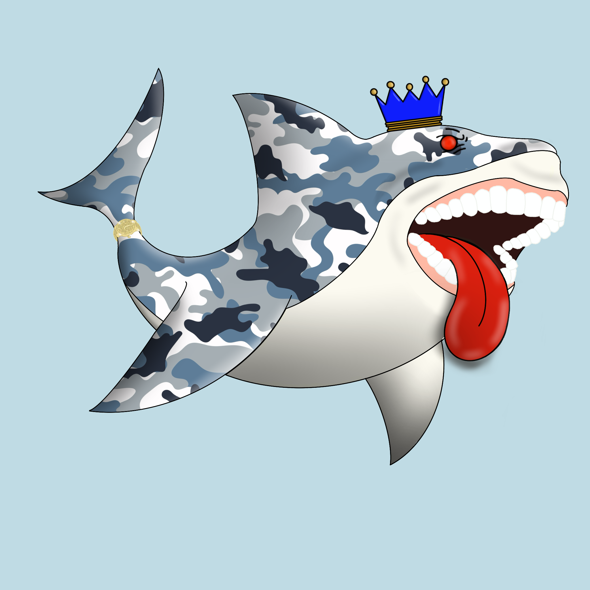 Wavy Shark #2077