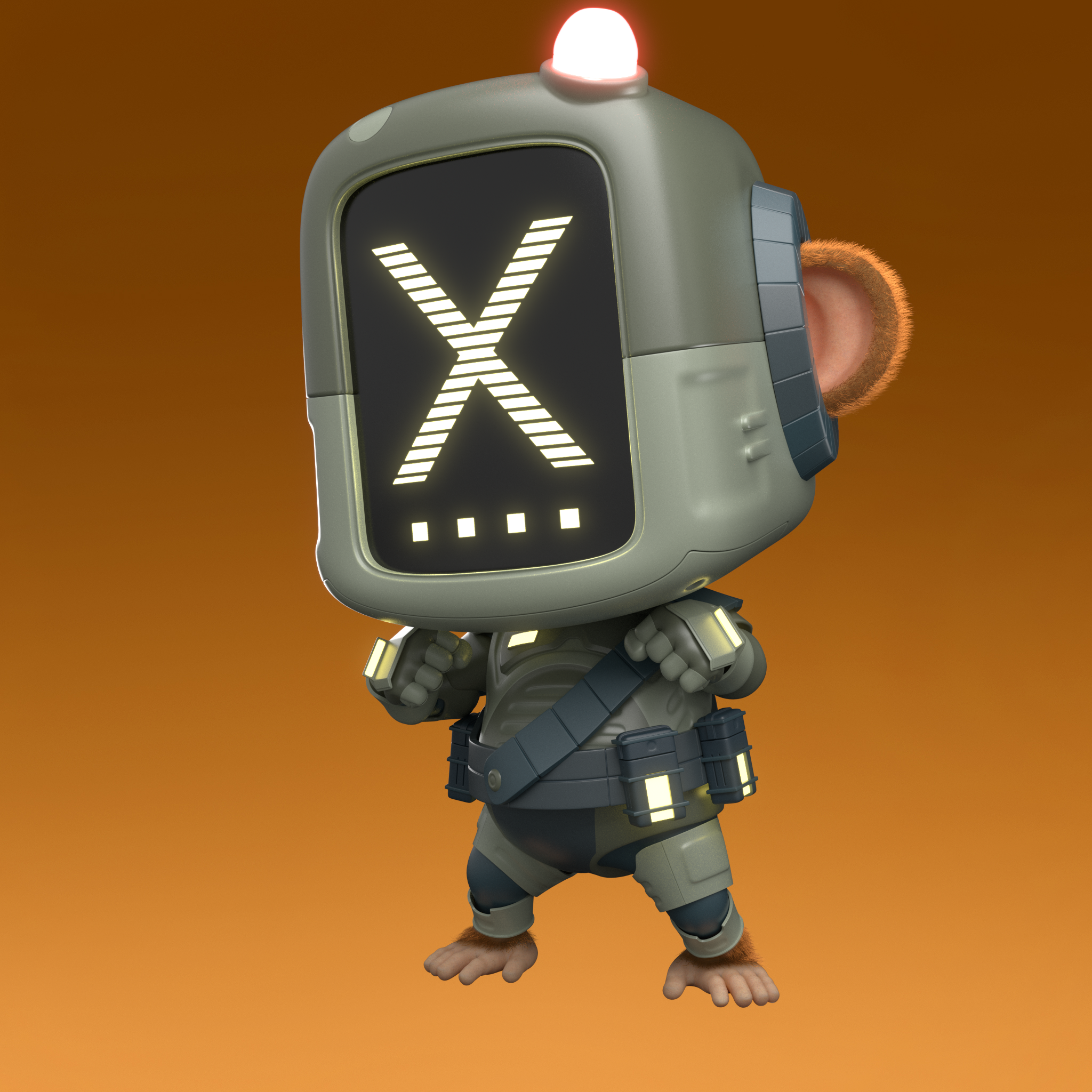 Sci-Fi Bad Ape Kids 733