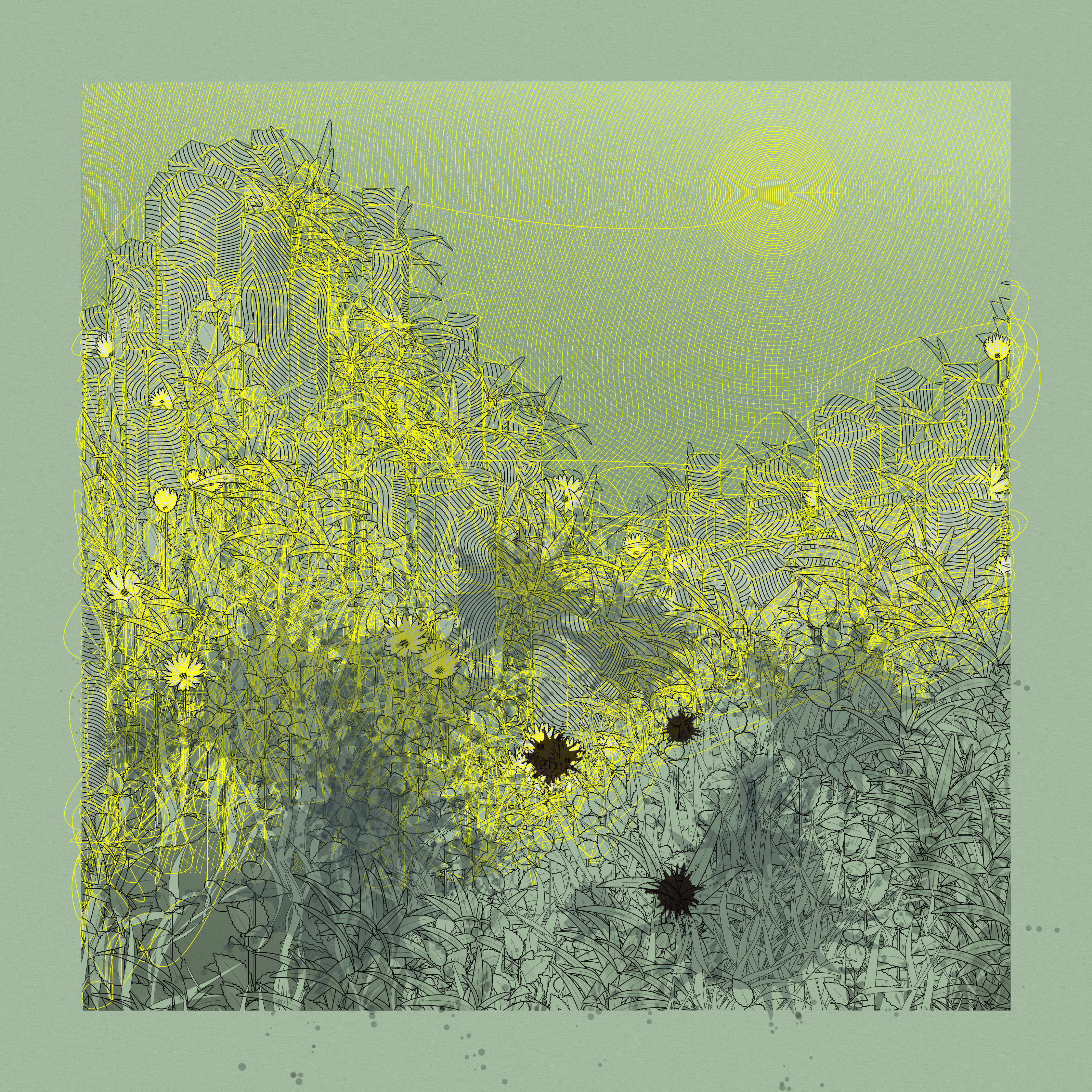 Landscape with Carbon Capture #9166