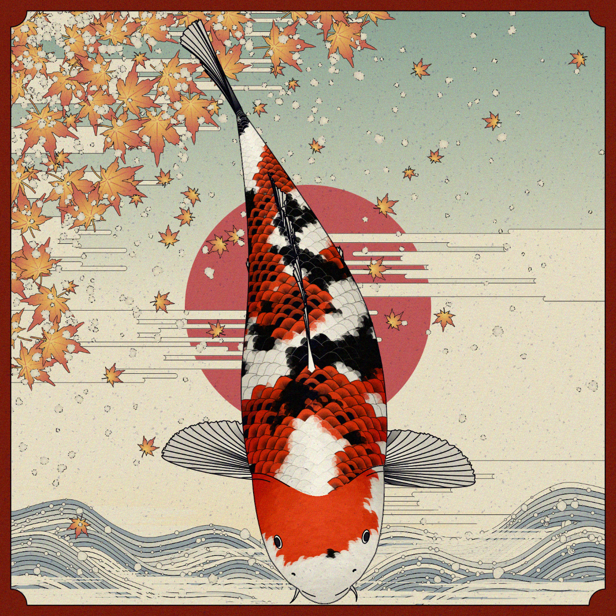 Carp and Seasons #5256