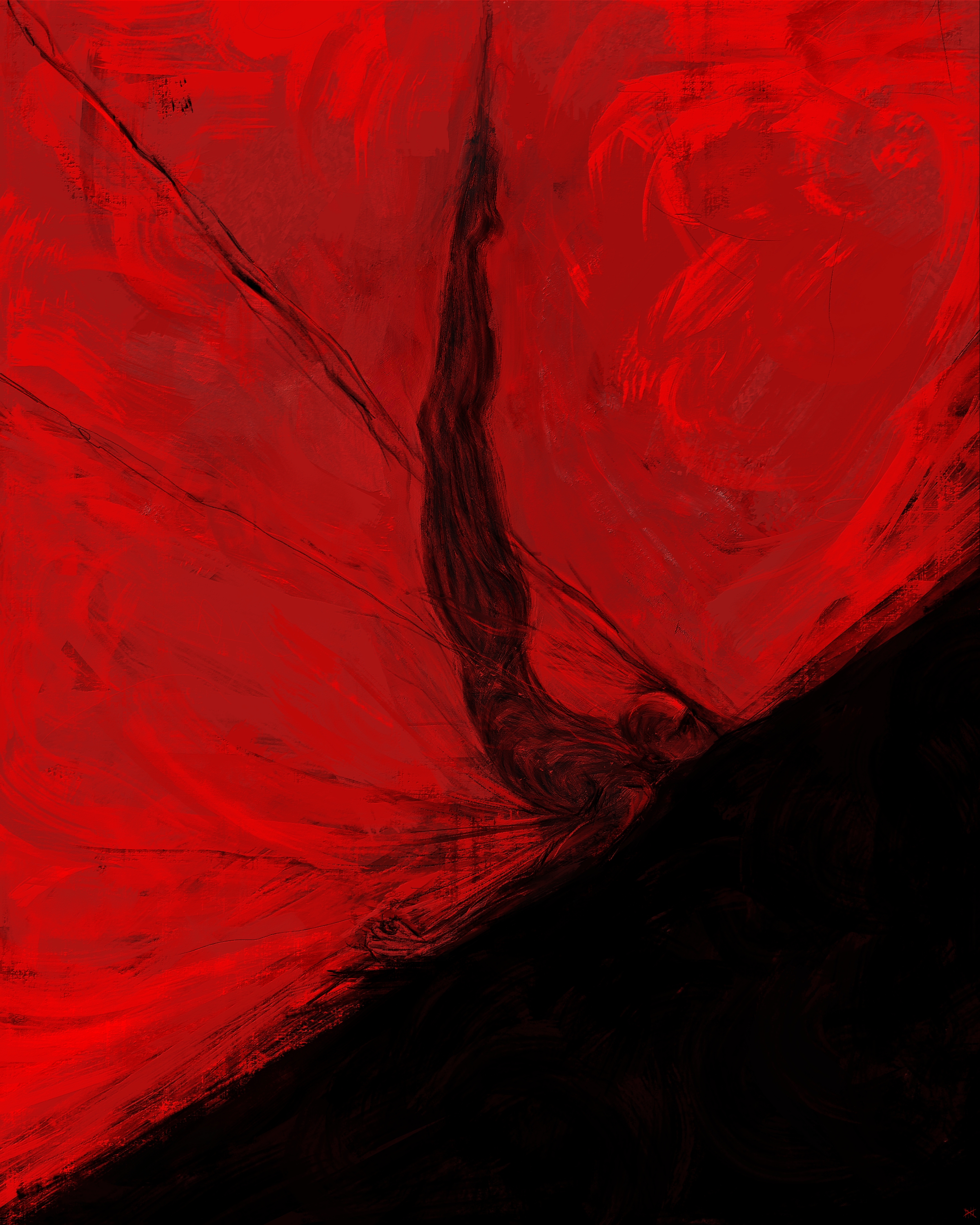 The abyss of despair.