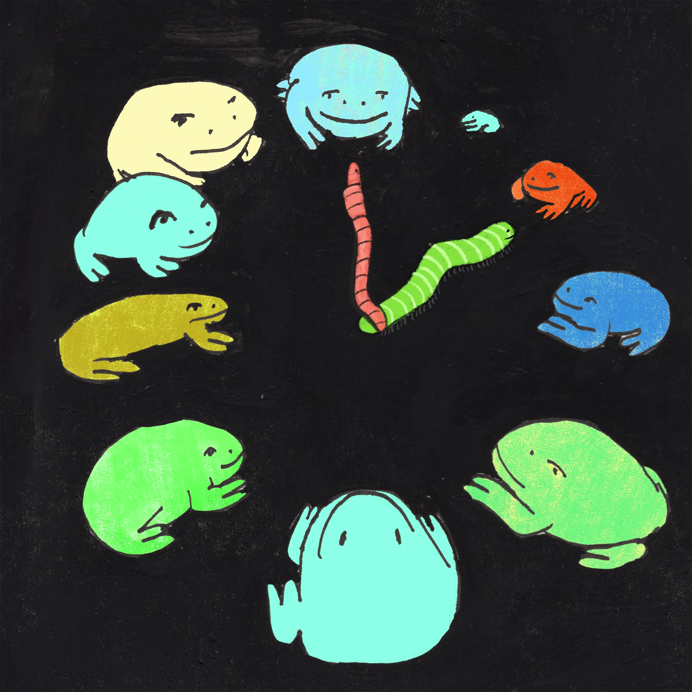 Frog Clock #2/10