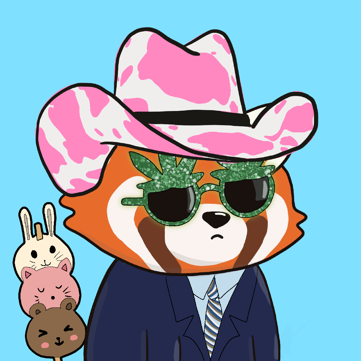 Okay Red Panda #6724