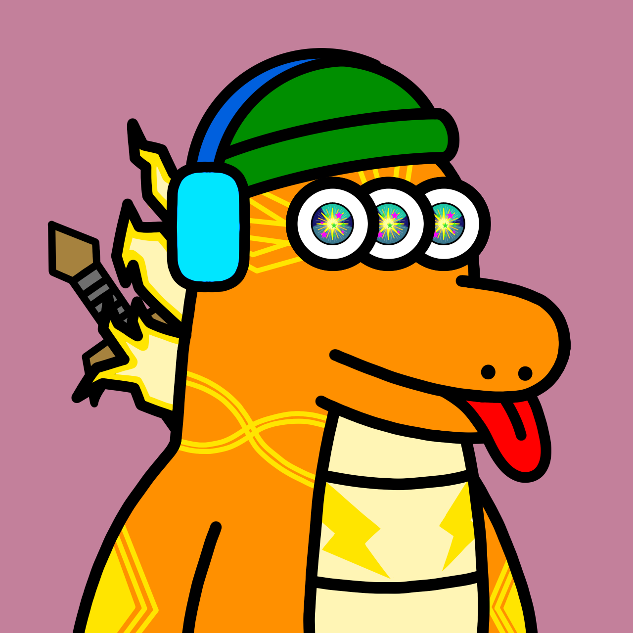 SPACE CROCOS#9118