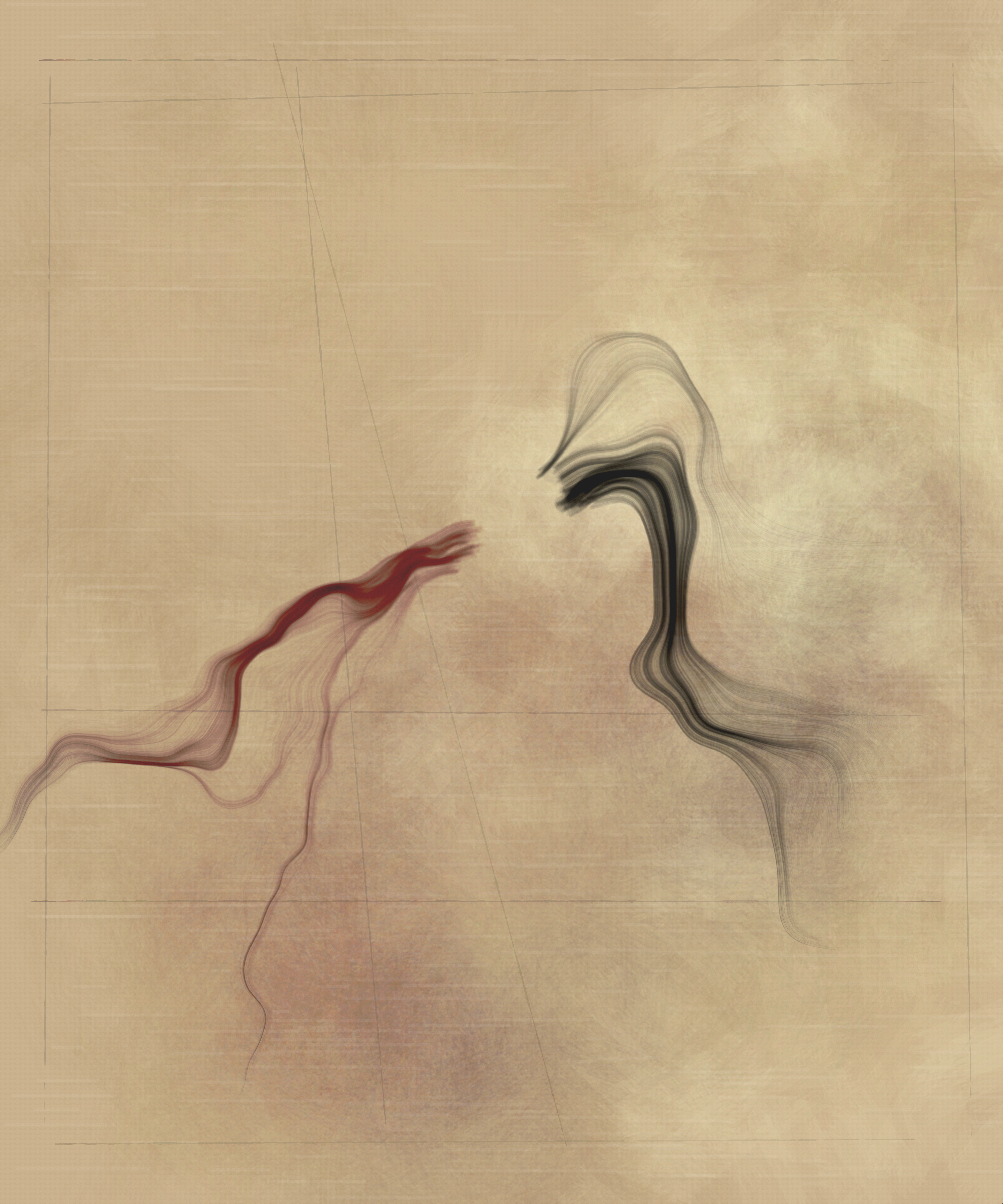 Koi #3 - Even dust, when piled up, can become a mountain