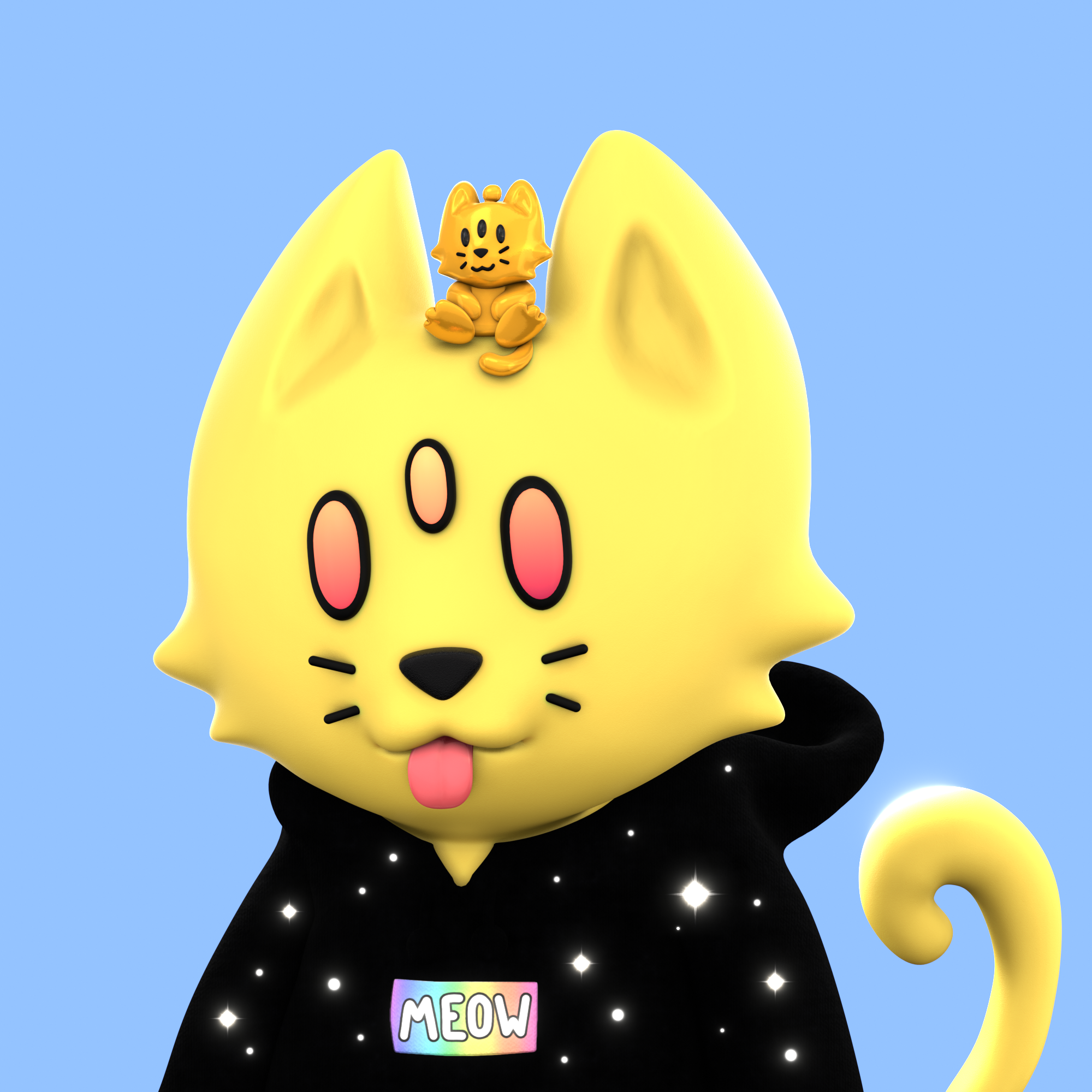 Cosmic Cat #7446