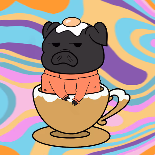 Lucky Teacup Piggy Club #1352