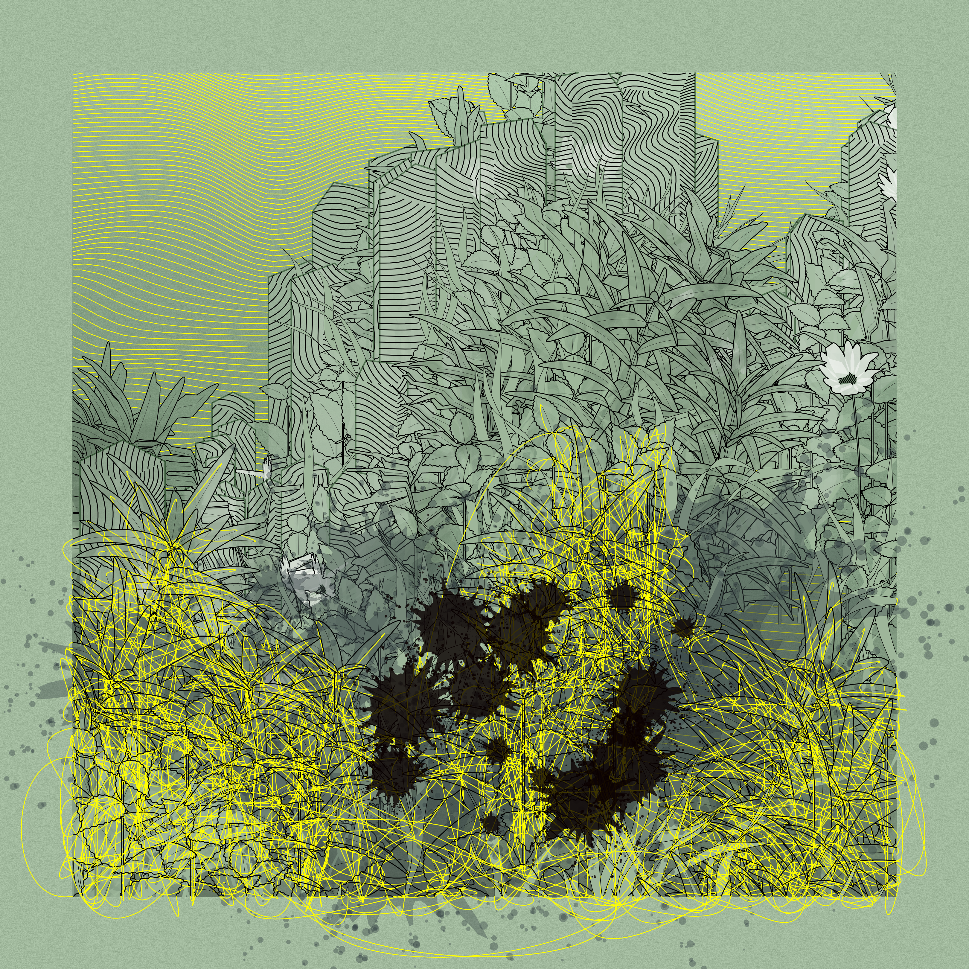 Landscape with Carbon Capture #621