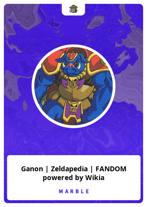 Ganon | Zeldapedia | FANDOM powered by Wikia