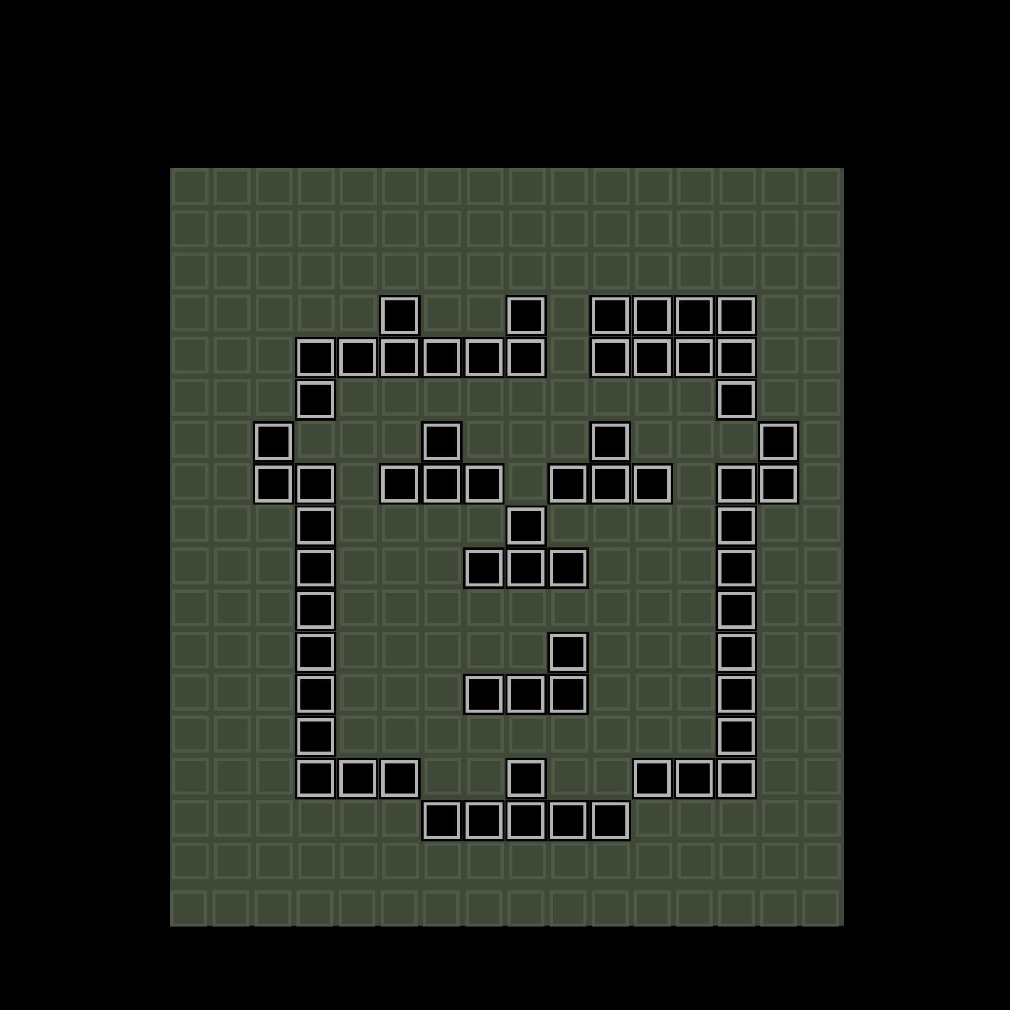 8-bit Block Face #5545