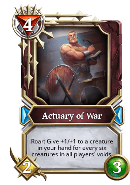 Actuary of War ID #20309994