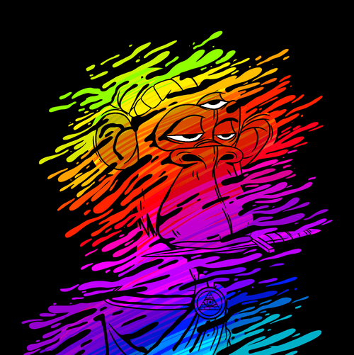 Bored Third Eye Ape #5901 - 1/1 Edition