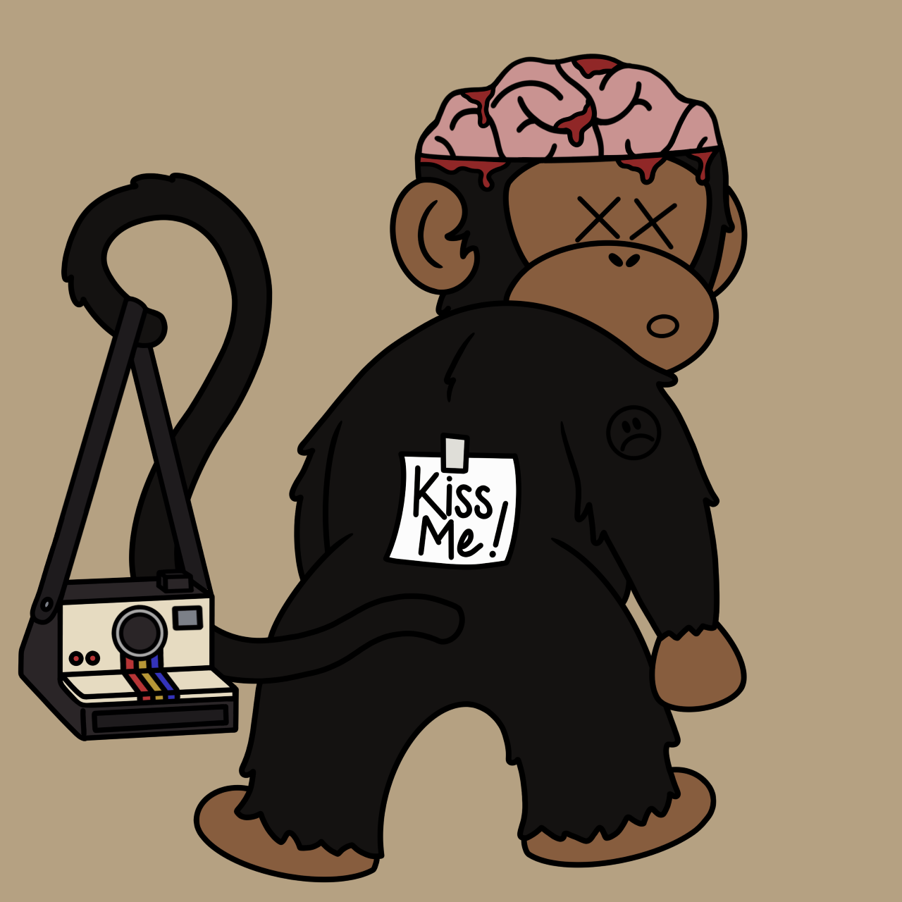 Kiss Me Monkey #5004