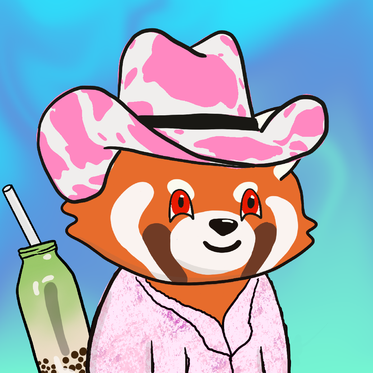 Okay Red Panda #6658