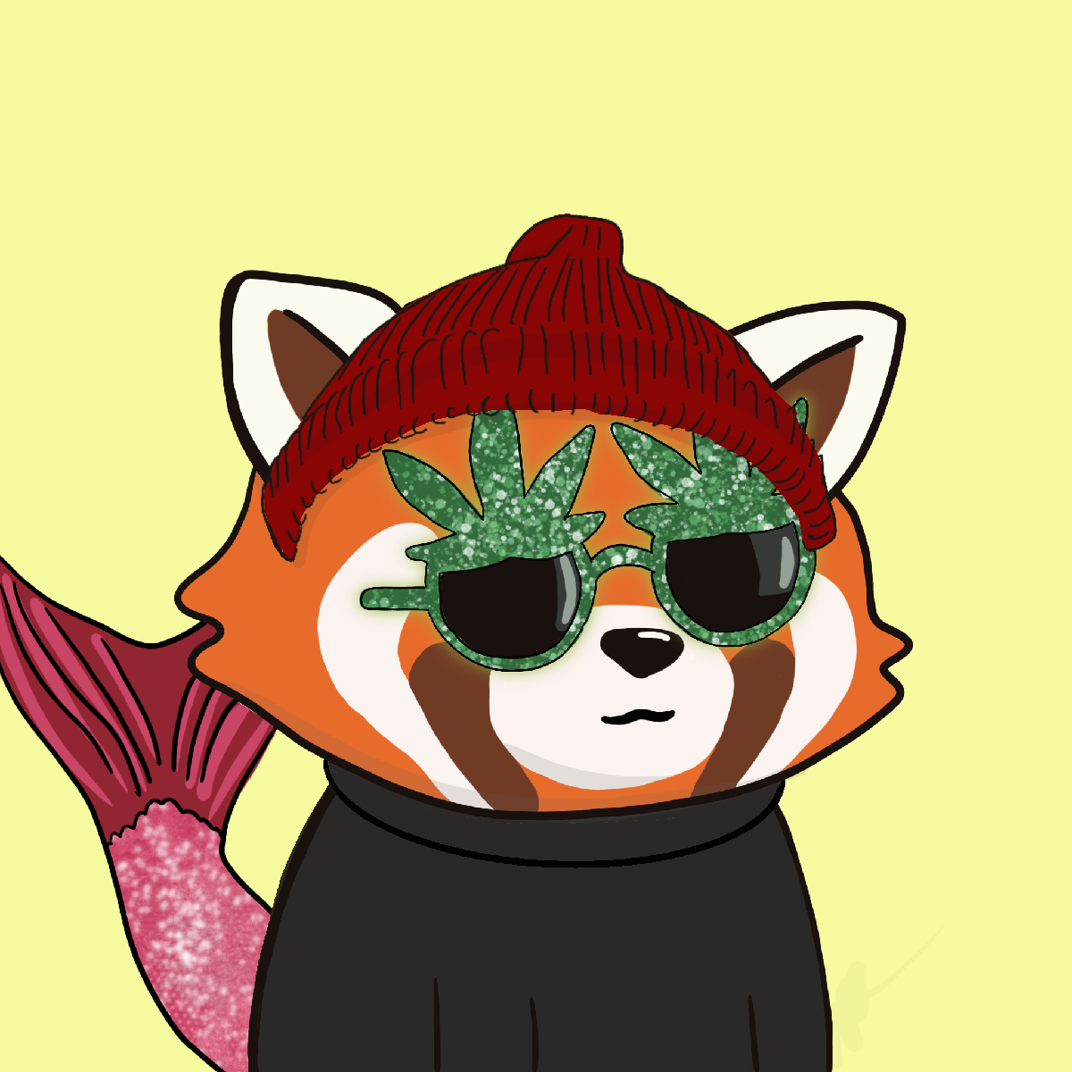 Okay Red Panda #7281