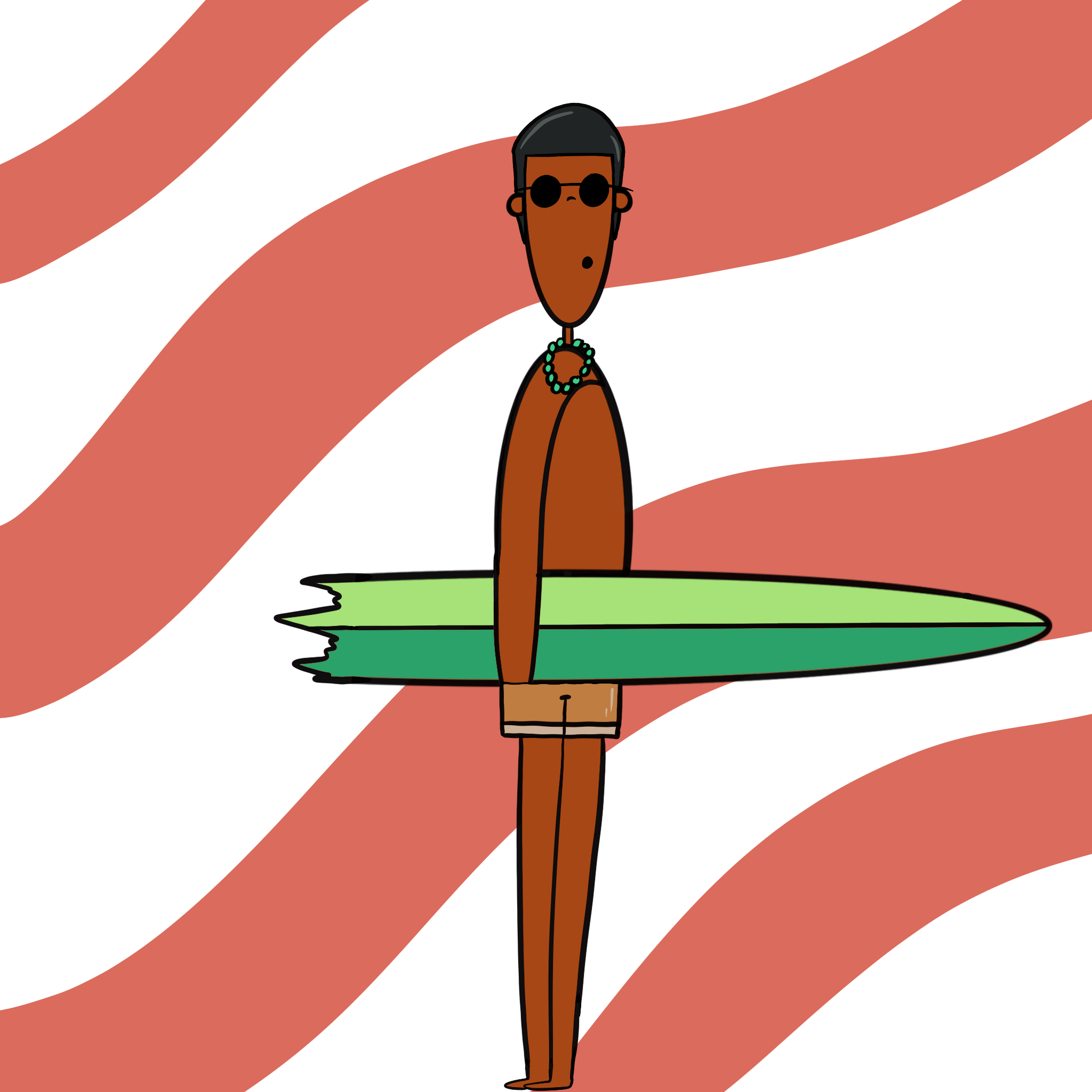 The Little Surfers #2724