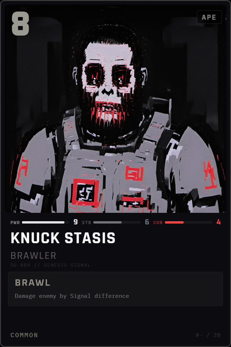 Knuck Stasis — Brawler