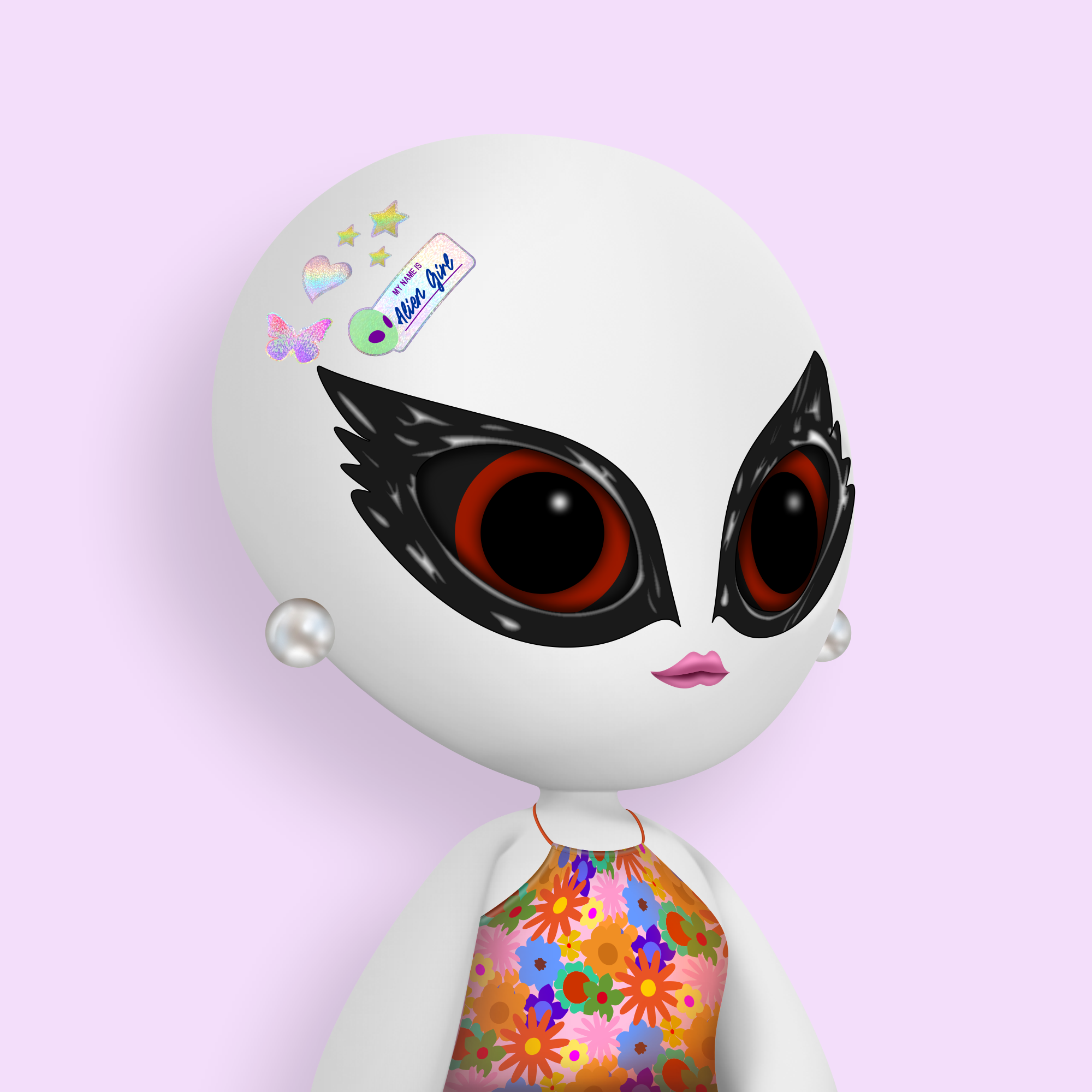 Alien Girl 757