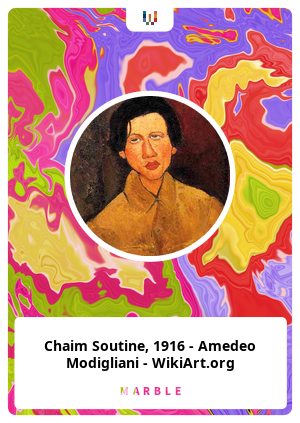 Chaim Soutine, 1916 - Amedeo Modigliani - WikiArt.org