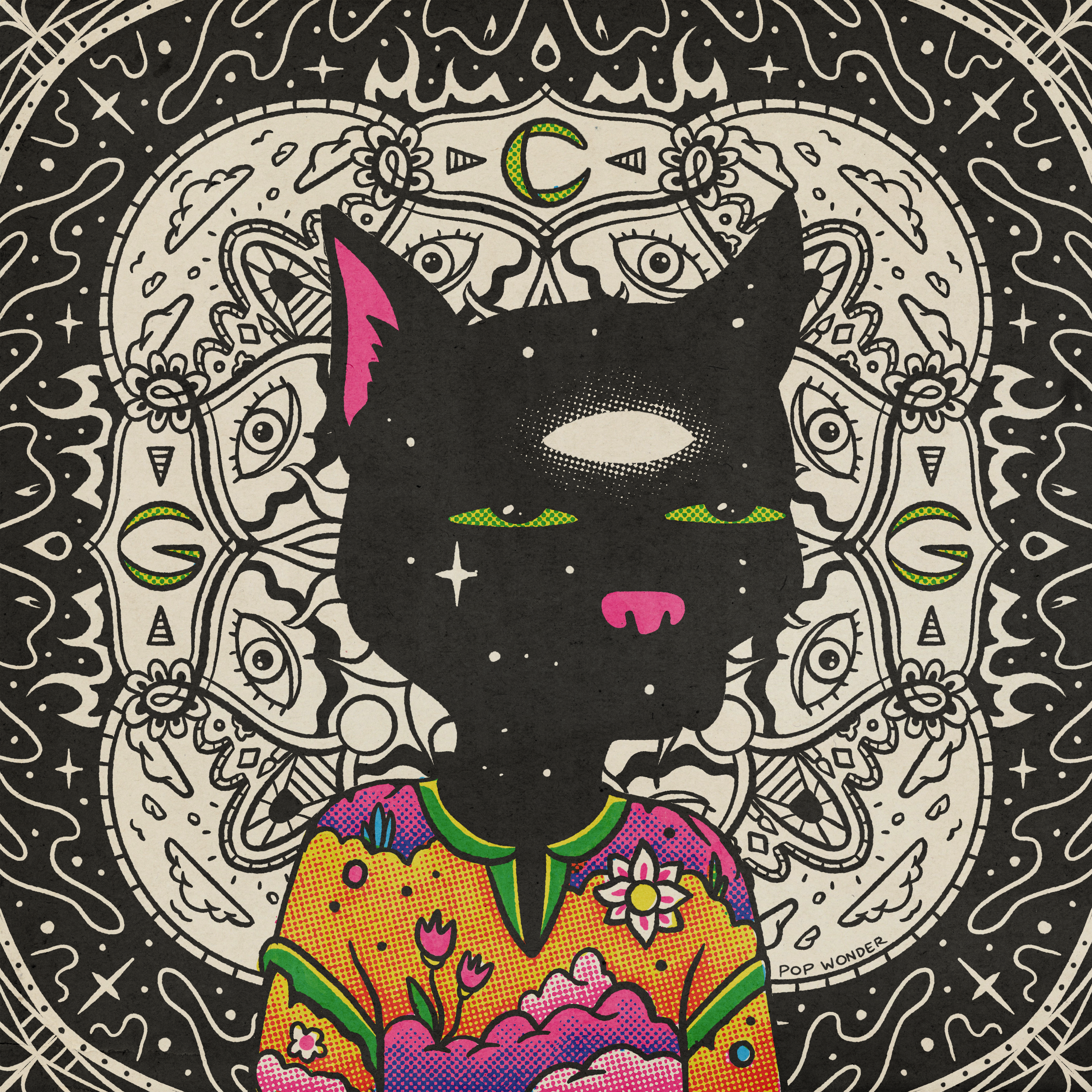 Gutter Cat #2652 // Pop Wonder Remix