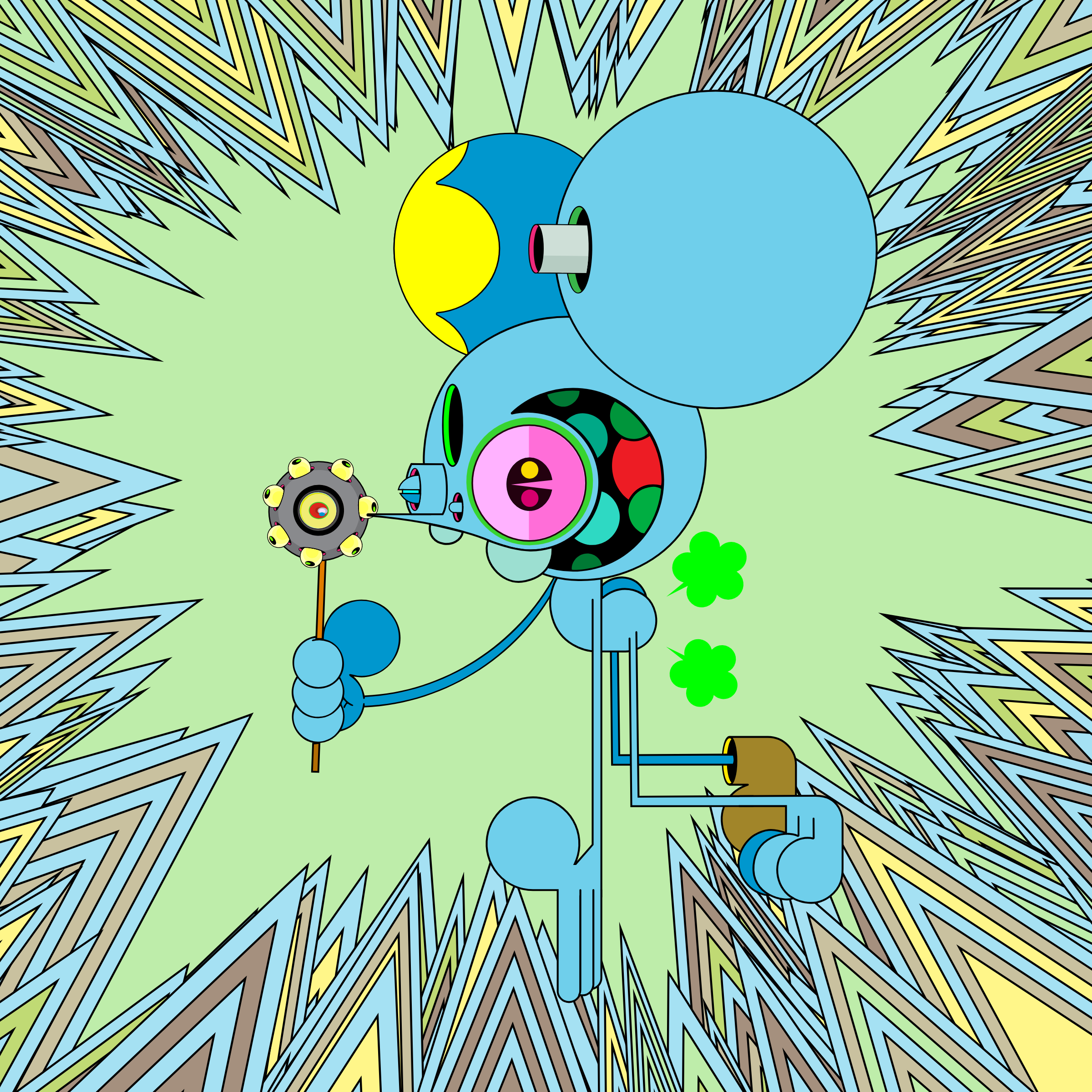 Neogen Space Monkeys #348