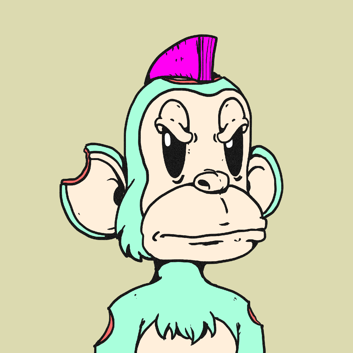 Sick Monkey #2739