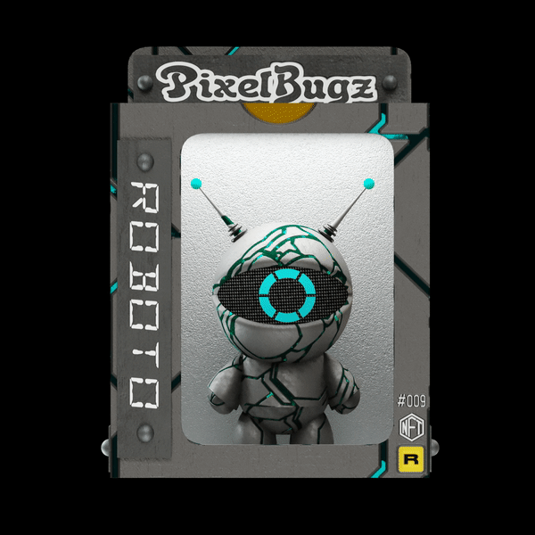 PixelBugz™ x @sheldon.alfonso | Season 1 | #009 | “ROBOTO”