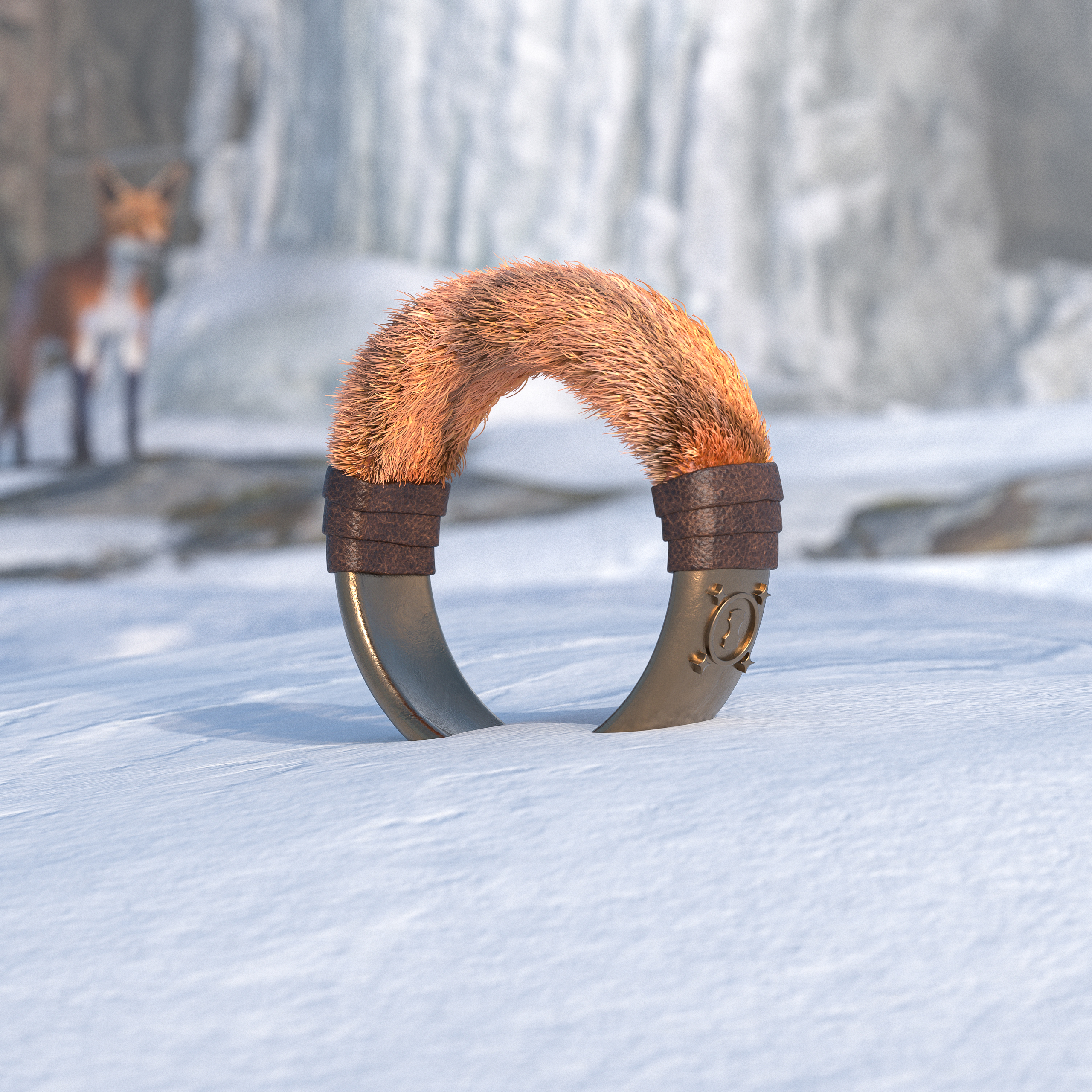 "Shimmering Bite" Bronze Ring of the Fox +1