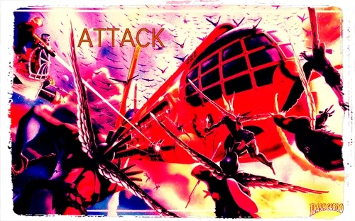 41 Flash Gordon air attack